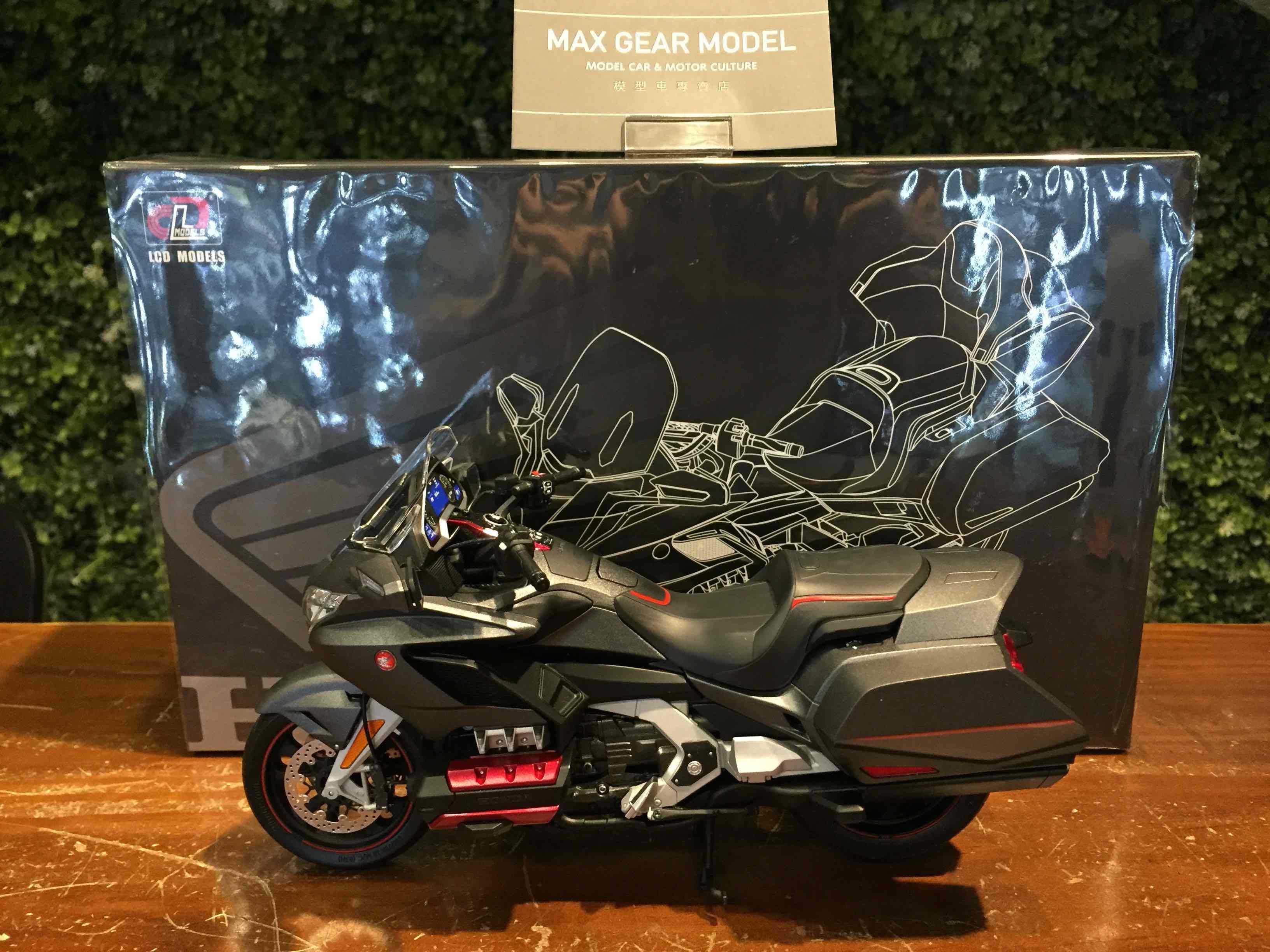 1/12 LCD Models Honda GoldWing Black LCDM2104BL【MGM】