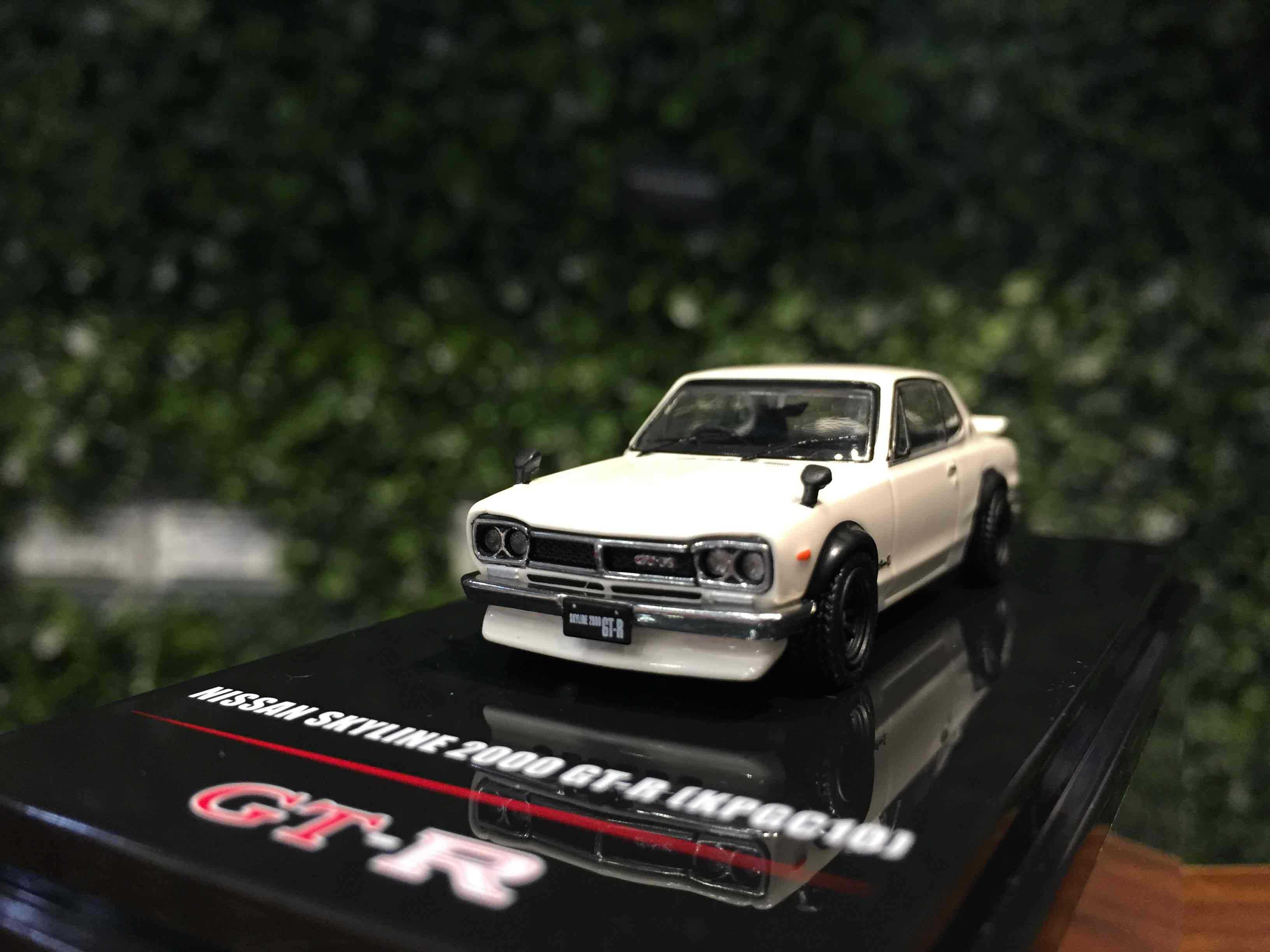 1/64 Inno Nissan Skyline GT-R (KPGC10) IN64KPGC10WHI【MGM】