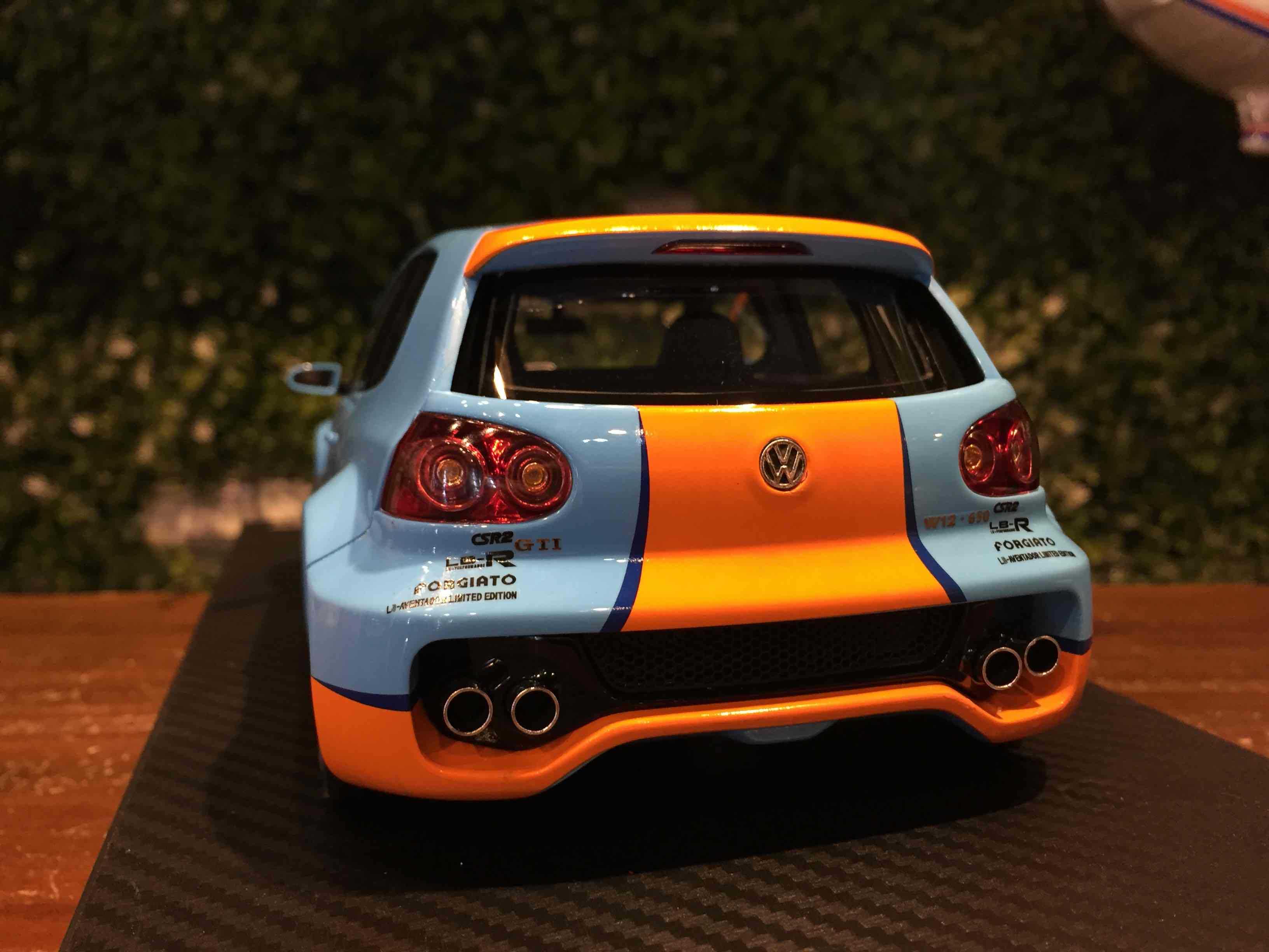 1/18 IVY Volkswagen VW Golf GTI W12 Gulf IVY18007GF【MGM】