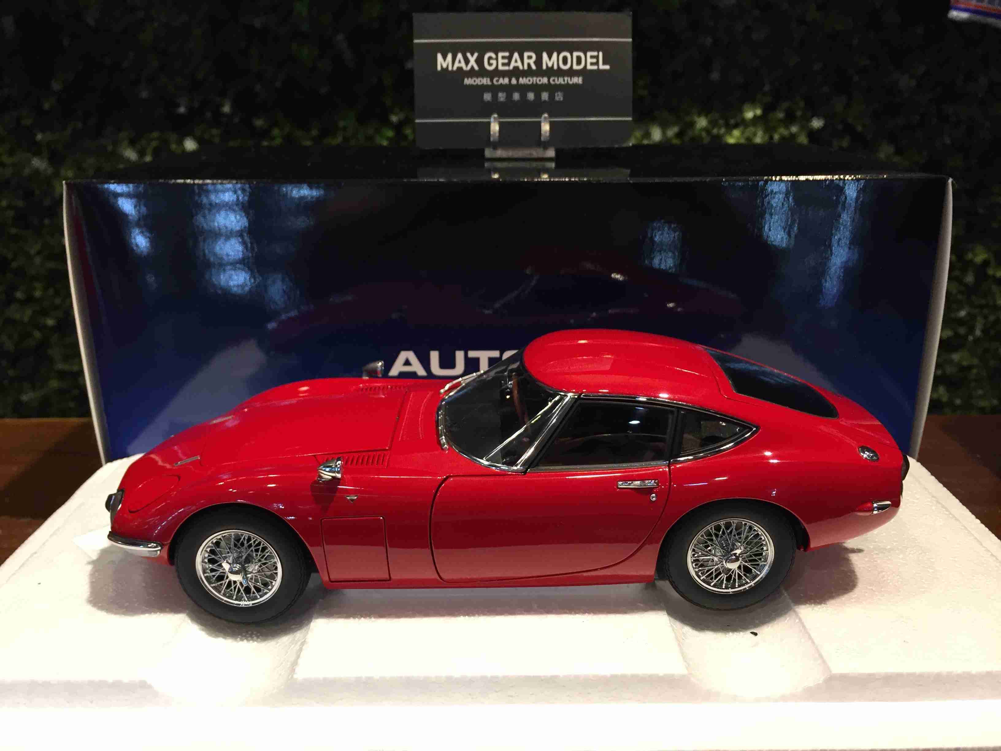 1/18 AUTOart Toyota 2000GT Wire Spoke Wheels Red 78761【MGM】