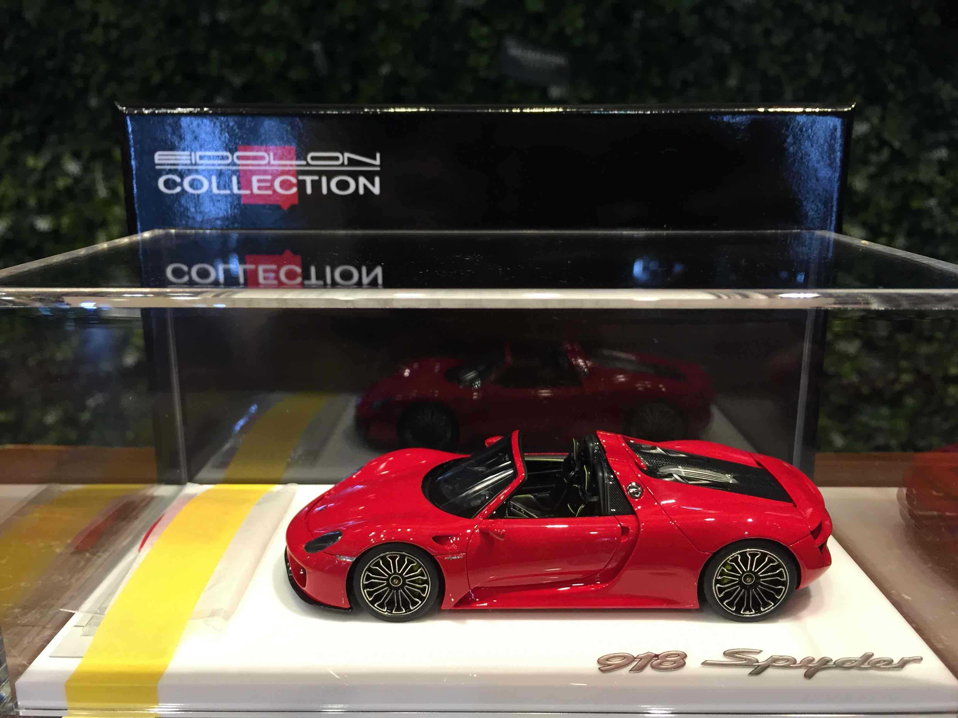 1/43 MakeUp Porsche 918 Spyder 2011 Guards Red EM568B【MGM】