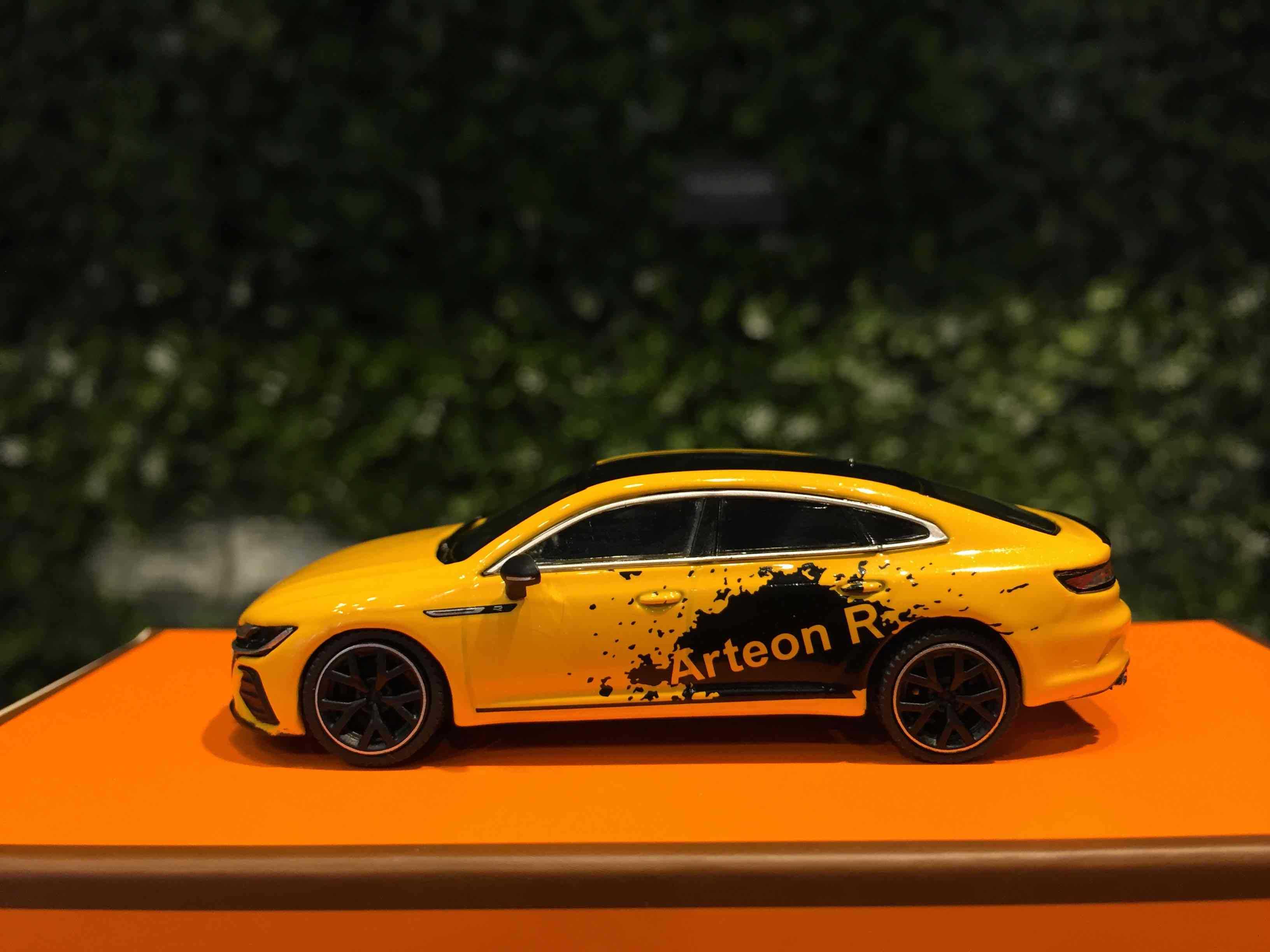 1/64 GCD Volkswagen VW Arteon R 2020 Yellow KS030198【MGM】