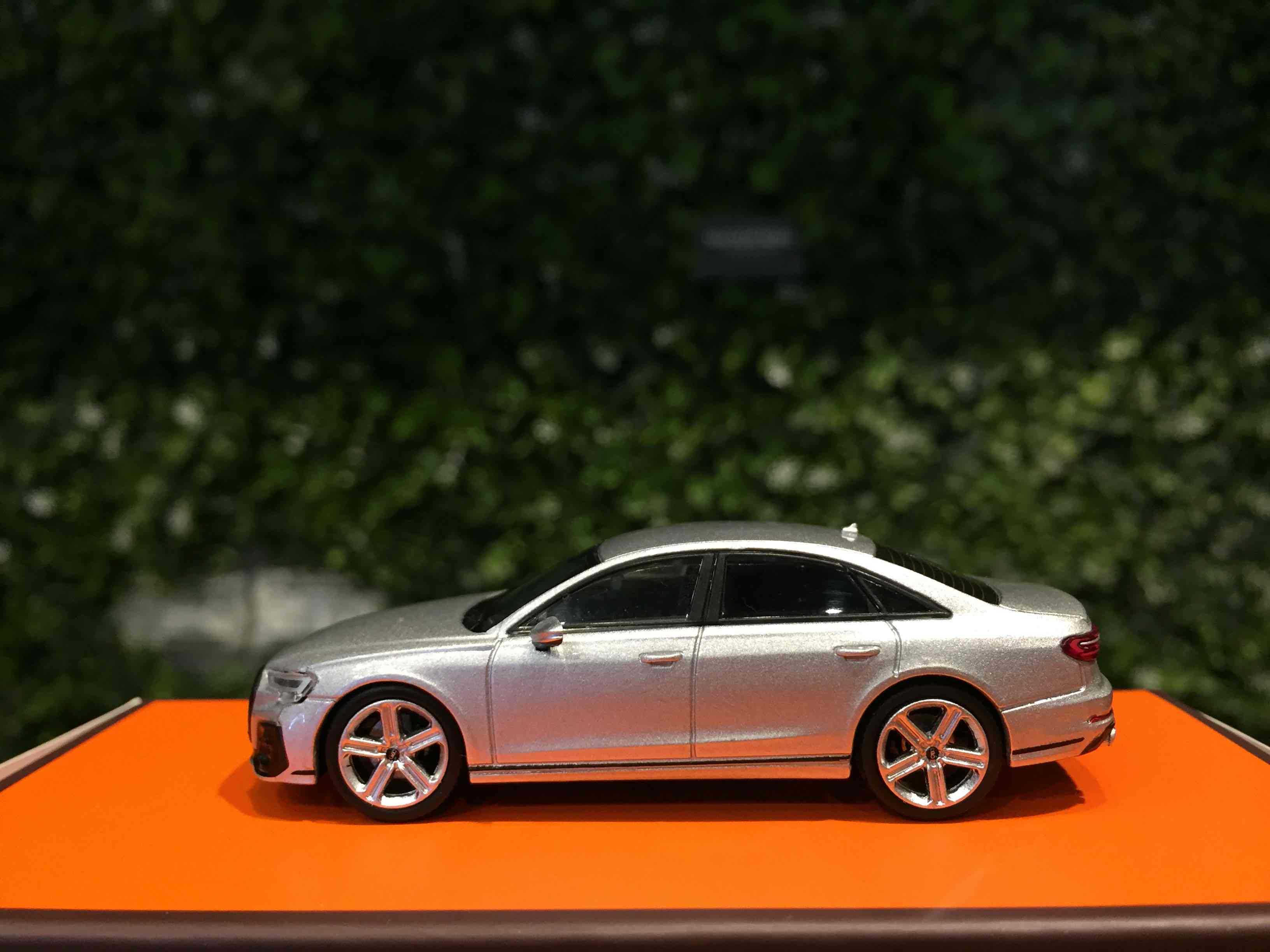 1/64 GCD Audi S8 2021 Silver KS034233【MGM】