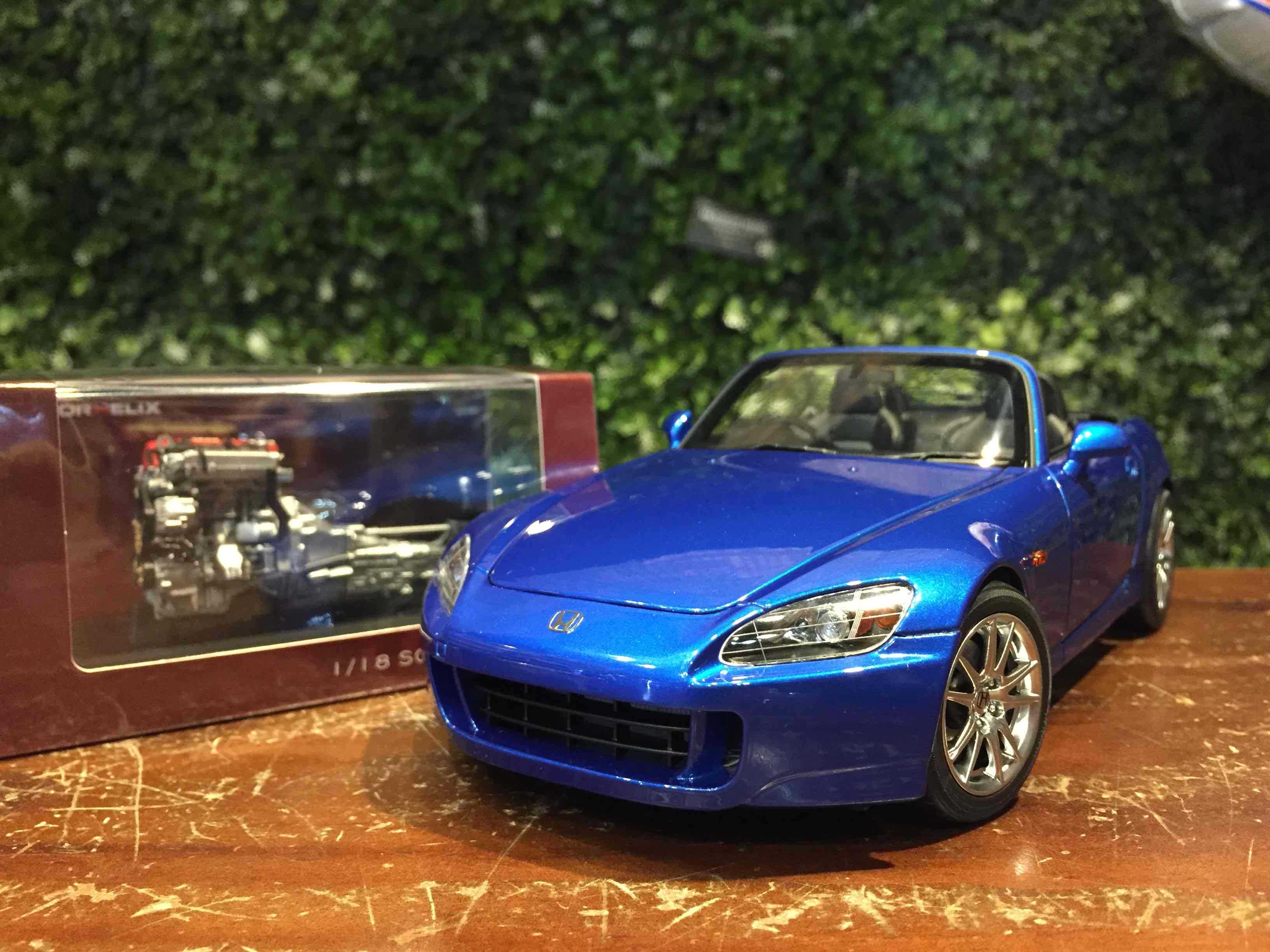 1/18 Motorhelix Honda S2000 (AP2) Blue Metallic M85107【MGM】