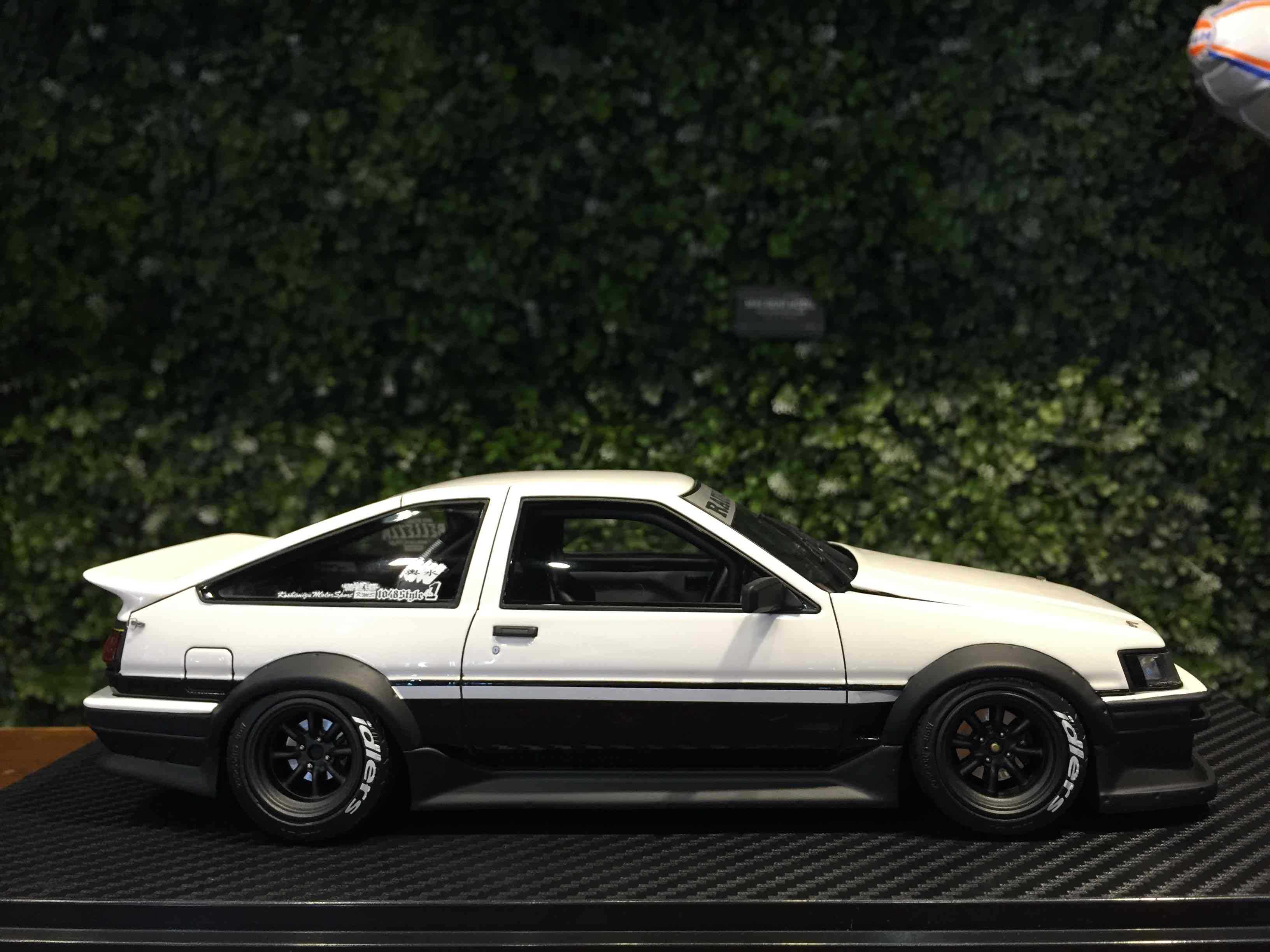 1/18 Ignition RWB Toyota AE86 White/Black IG2612【MGM】