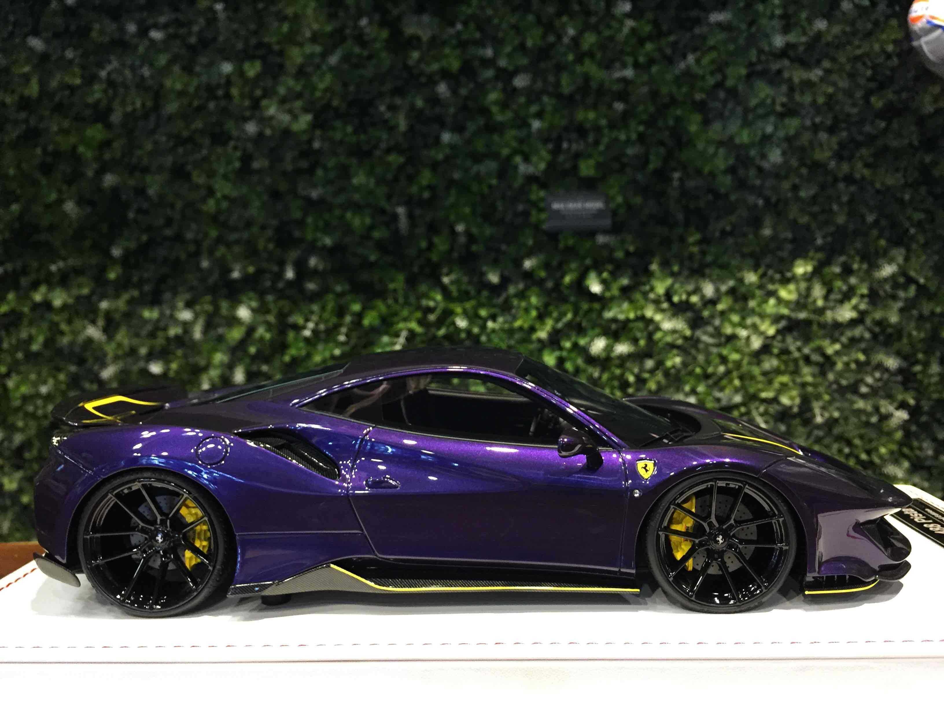 1/18 IVY Novitec Ferrari 488 Pista Purple IVY1812HP【MGM】