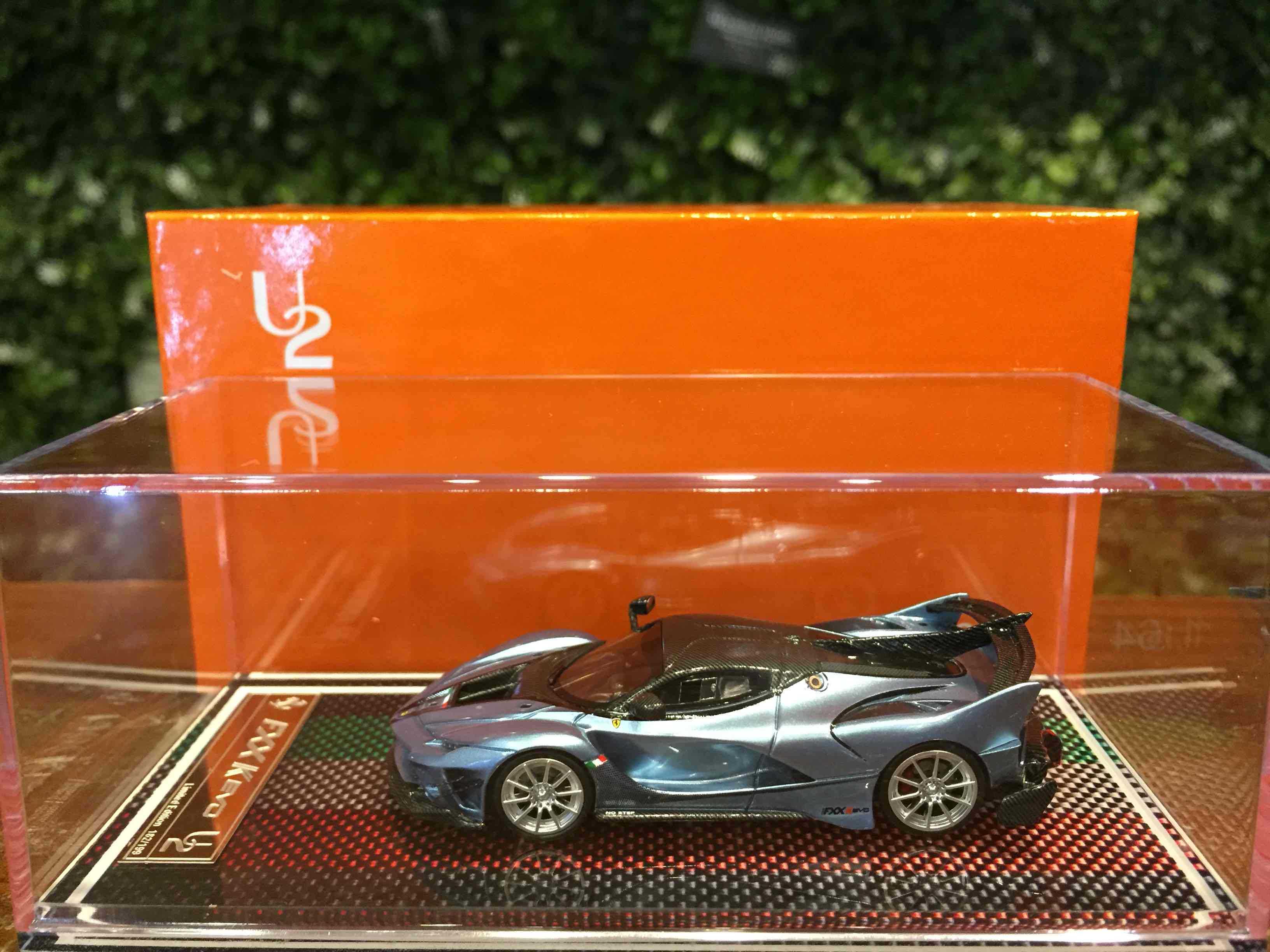 1/64 U2 Ferrari FXX-K EVO Ice Blue【MGM】 - Max Gear Model