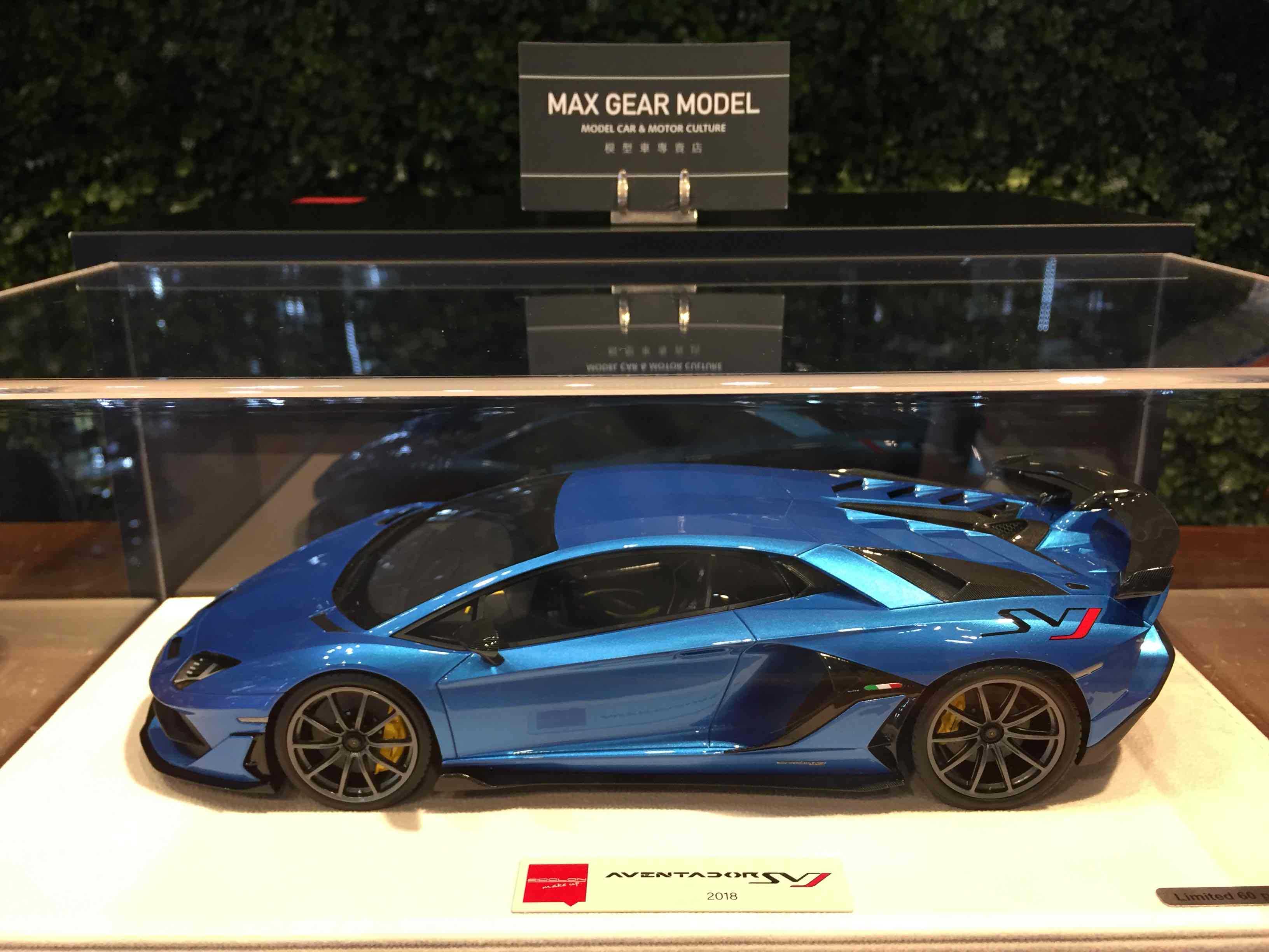 1/18 MakeUp Lamborghini Aventador SVJ 2018 EML026B【MGM】