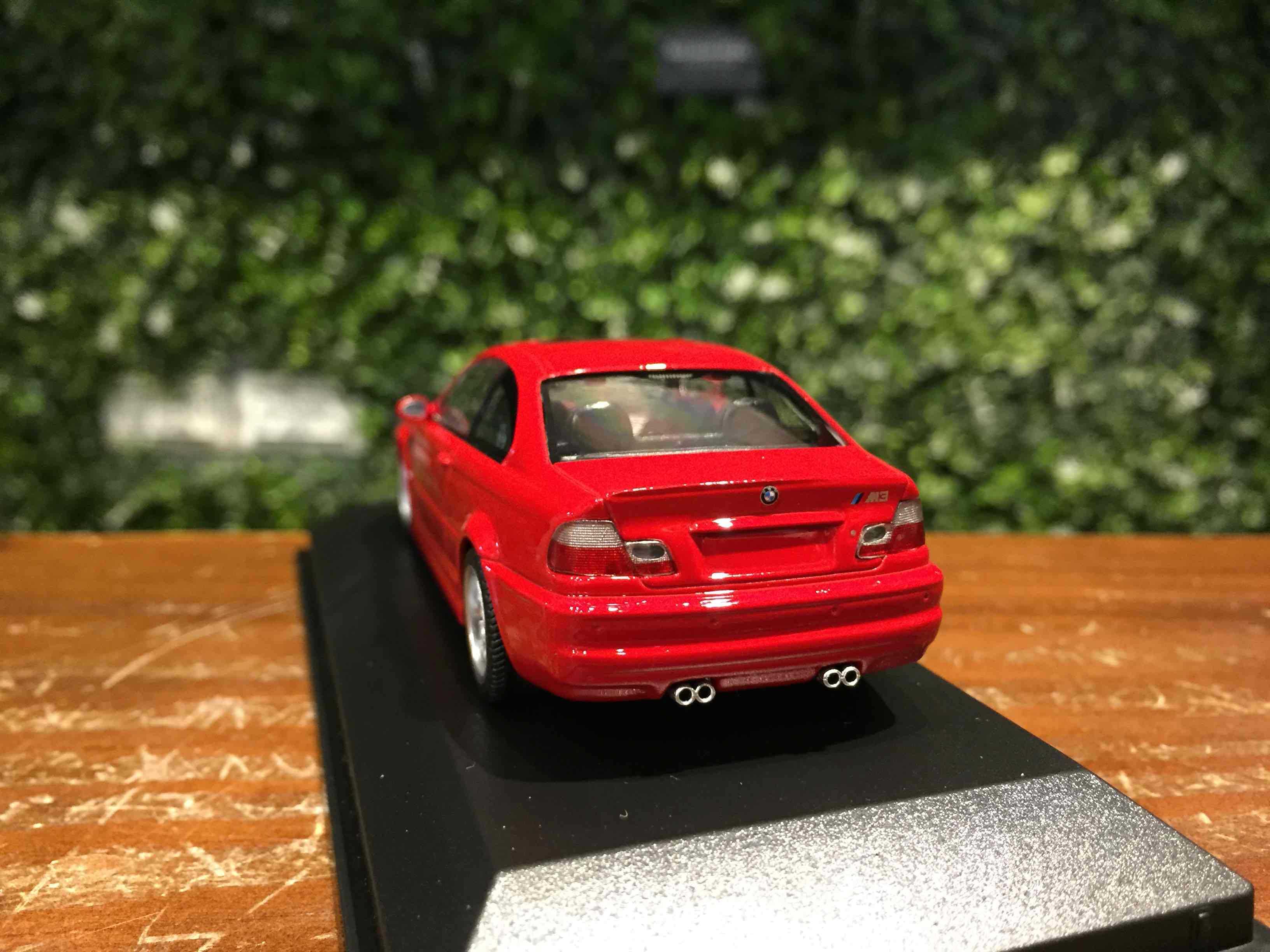 1/43 Minichamps BMW M3 (E46) Coupe 2001 Red 940020020【MGM】