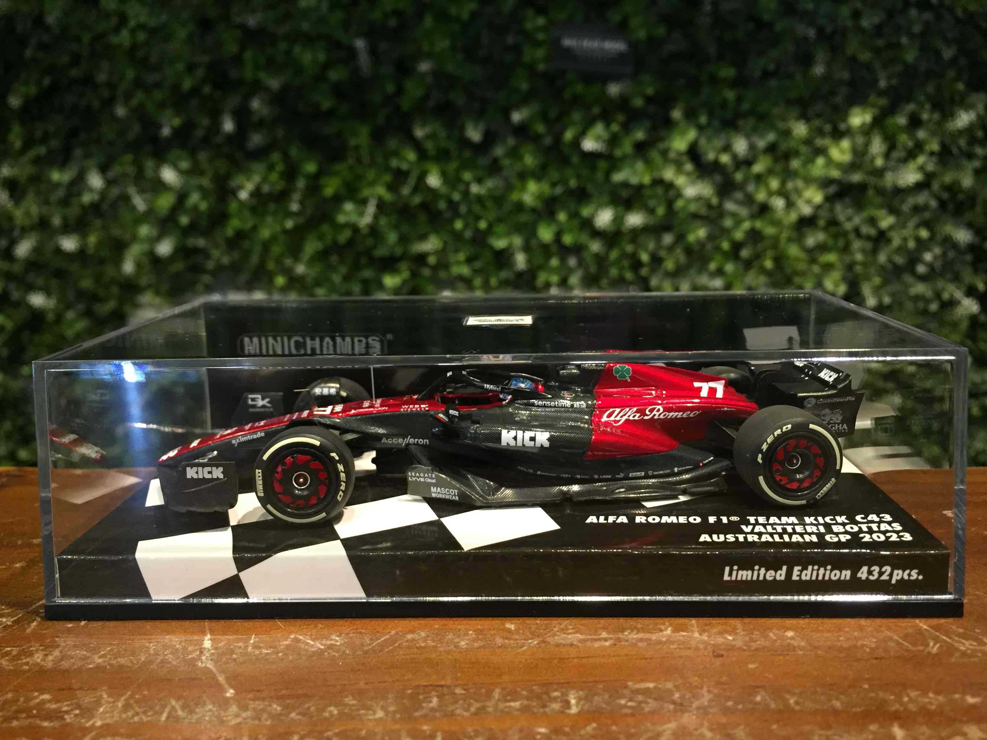 1/43 Minichamps Alfa Romeo C43 ValtteriBottas 417230177【MGM】