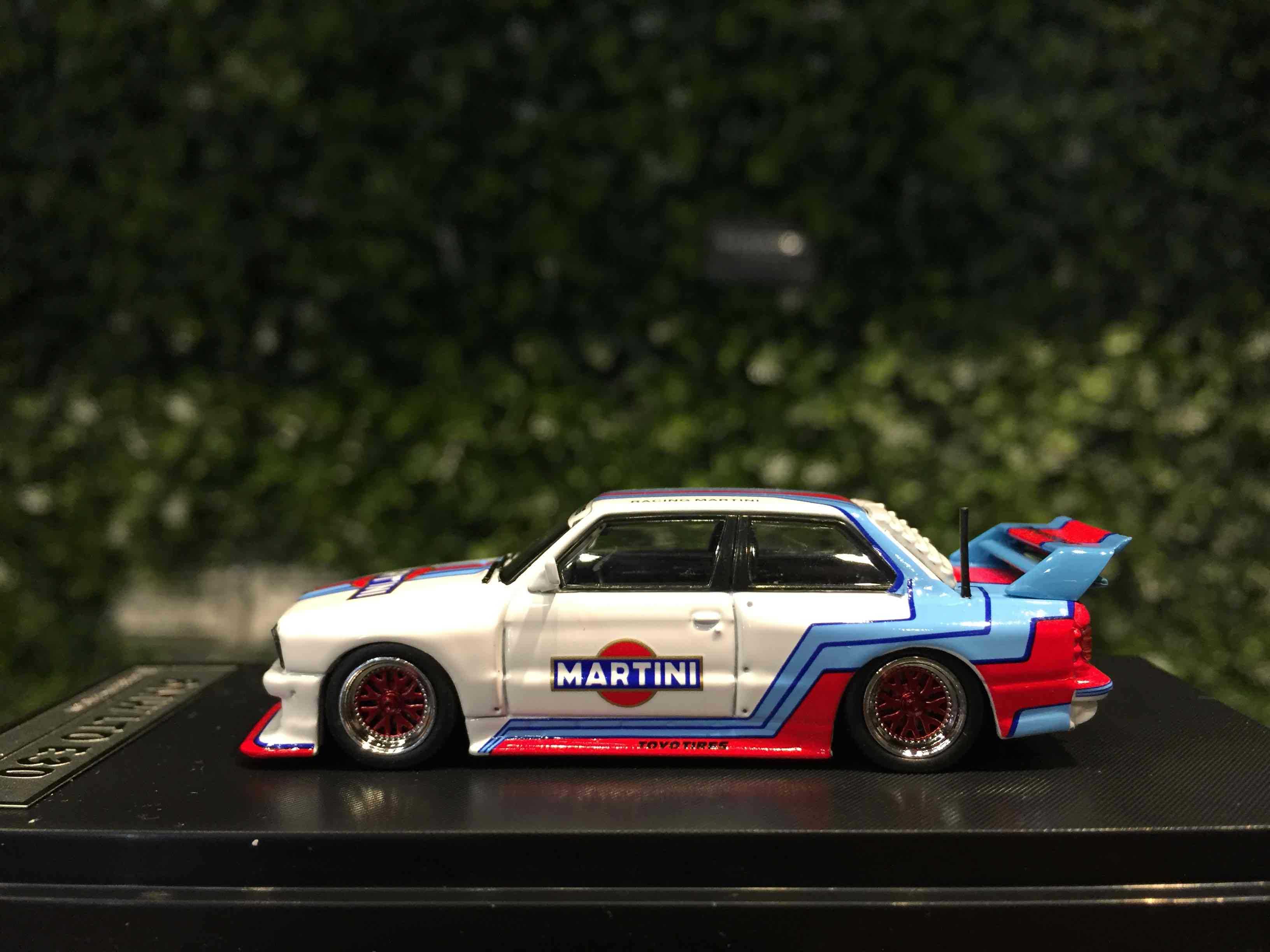 1/64 StreetWeapon LTO BMW E30 M3 Martini White【MGM】