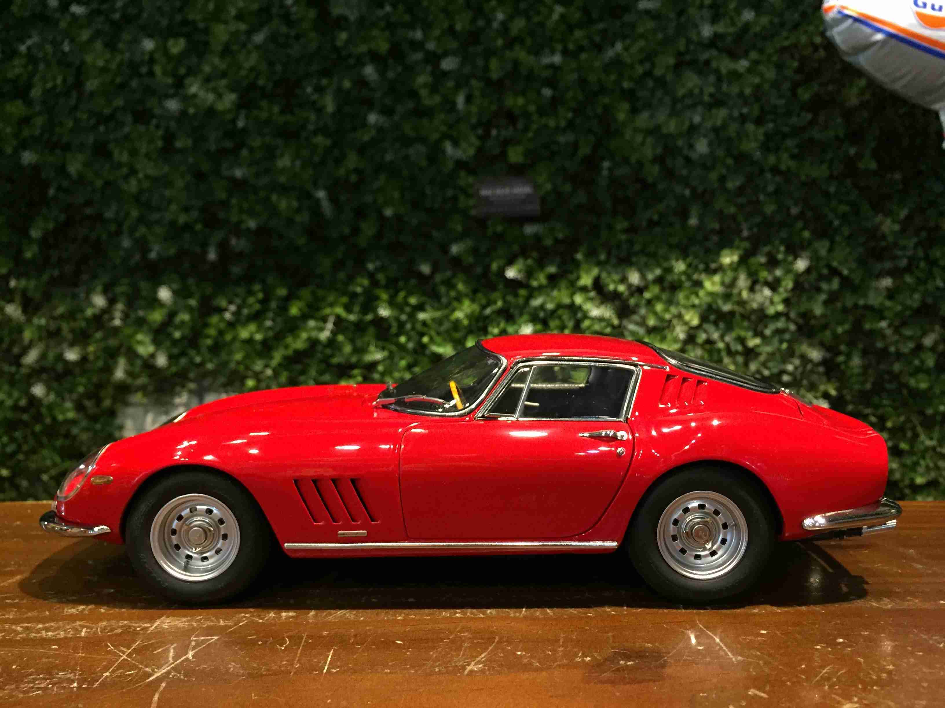 1/18 CMC Ferrari 275 GTB/C 1966 Red M210【MGM】