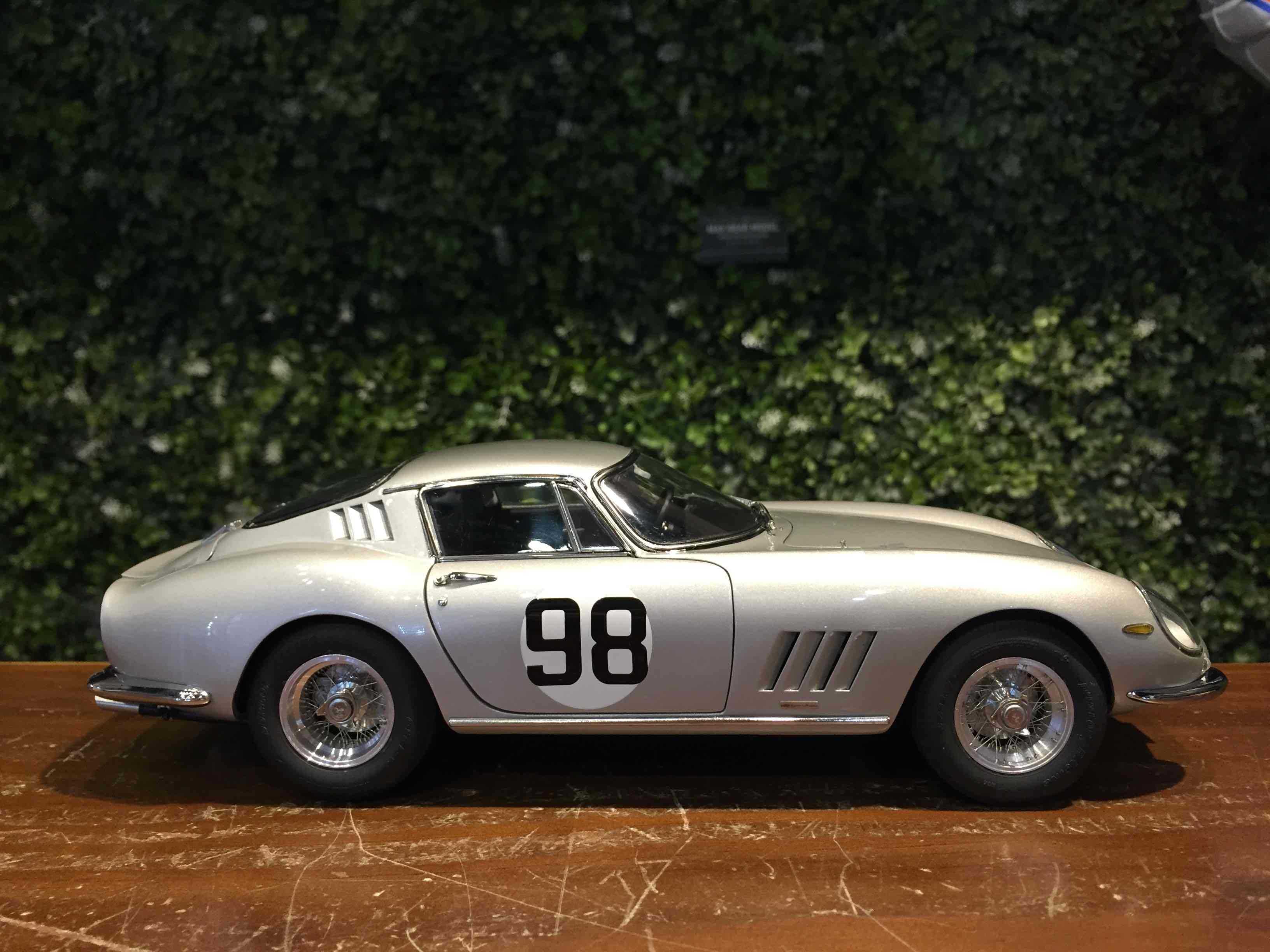 1/18 CMC Ferrari 275 GTB/C 1966 #98 Silver M211【MGM】