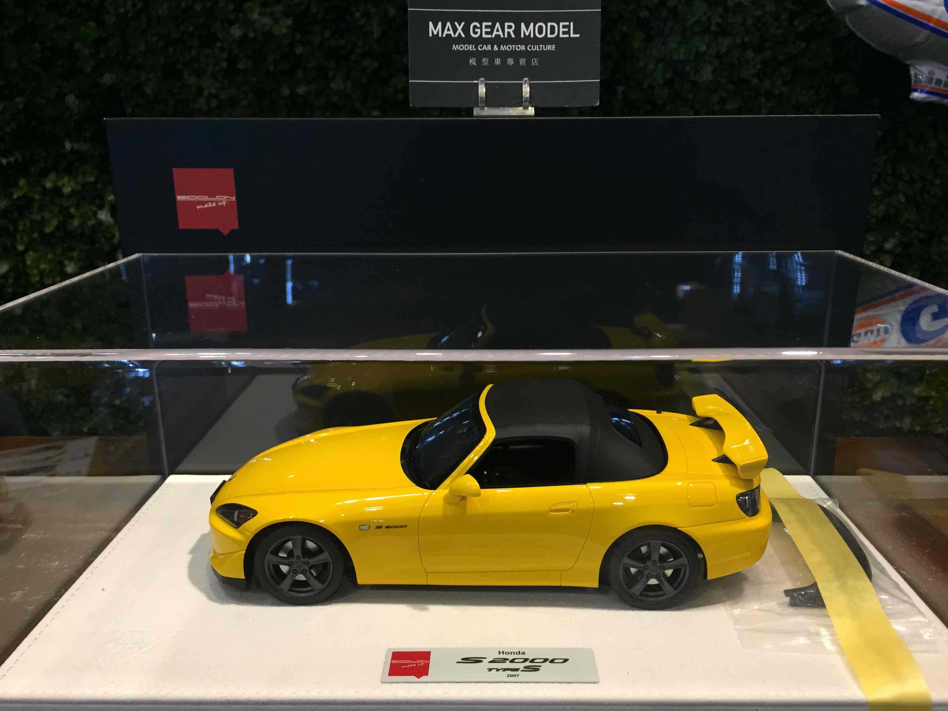 1/18 MakeUp Honda S2000 (AP2) Type-S 2007 YL EML114D【MGM】