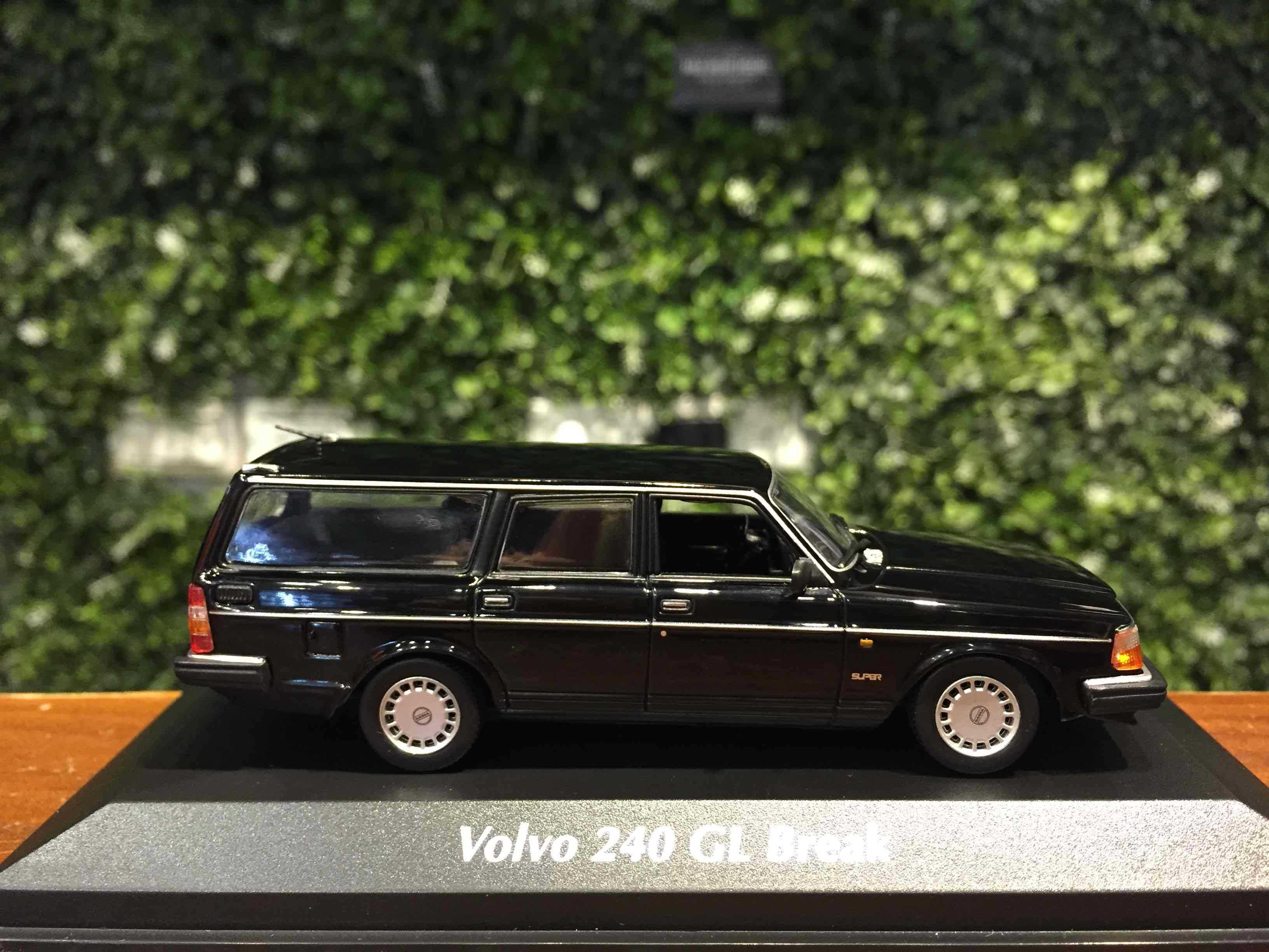 1/43 Minichamps Volvo 240 GL Break Black 940171416【MGM】