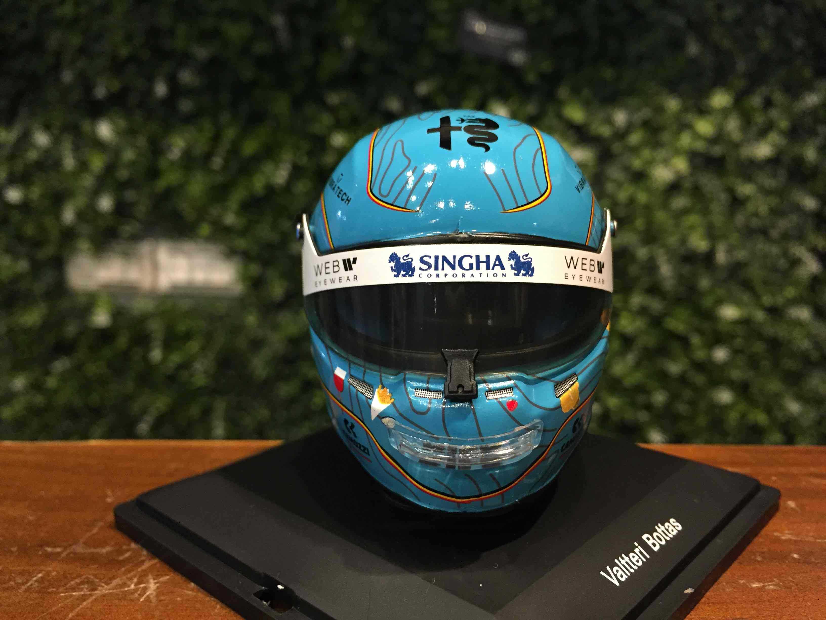 1/5 Spark Alfa Romeo Valtteri Bottas 2023 Helmet 5HF122【MGM】