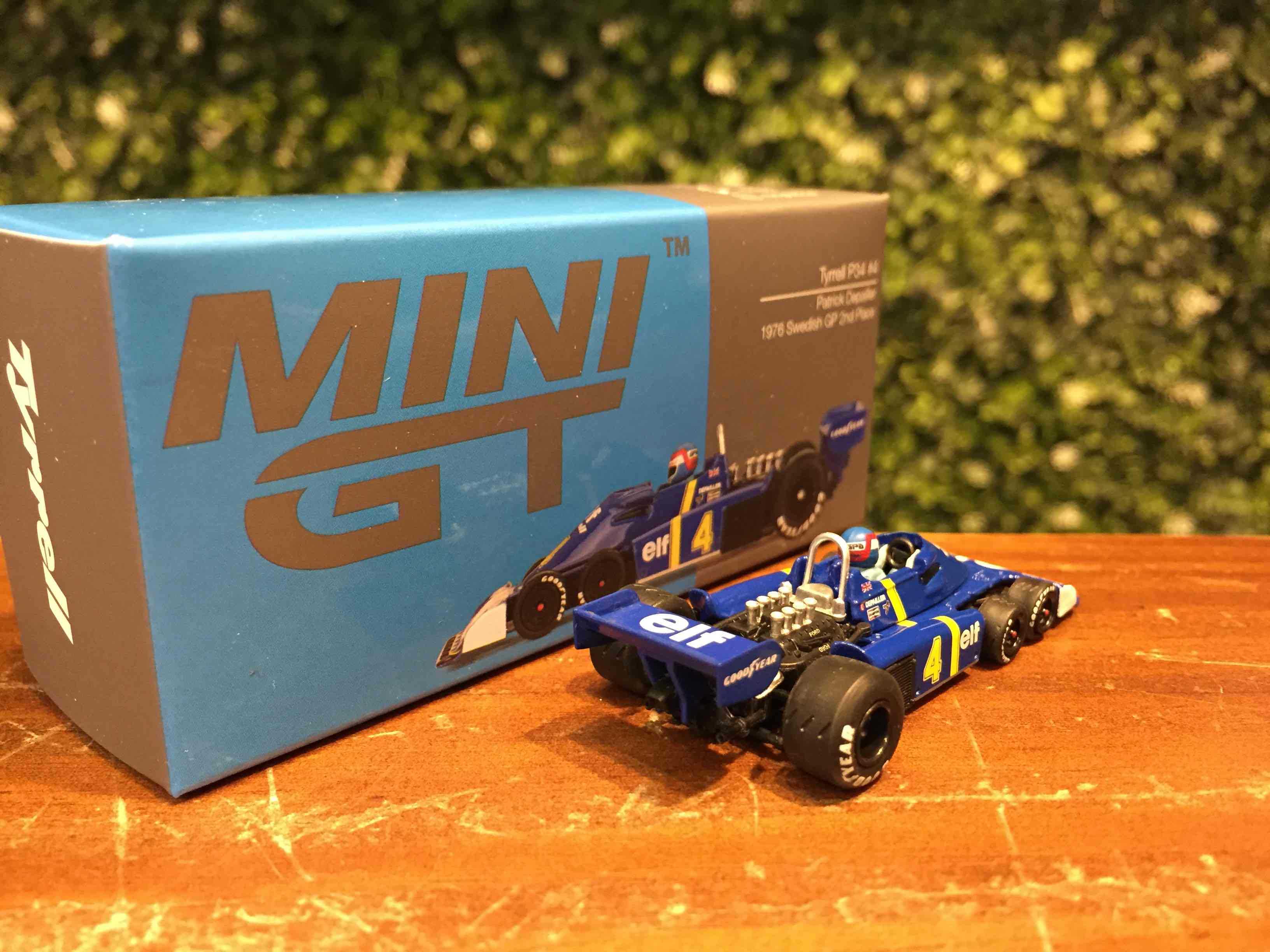 1/64 MiniGT Tyrrell P34 #4 Swedish GP 2nd MGT00584L【MGM】