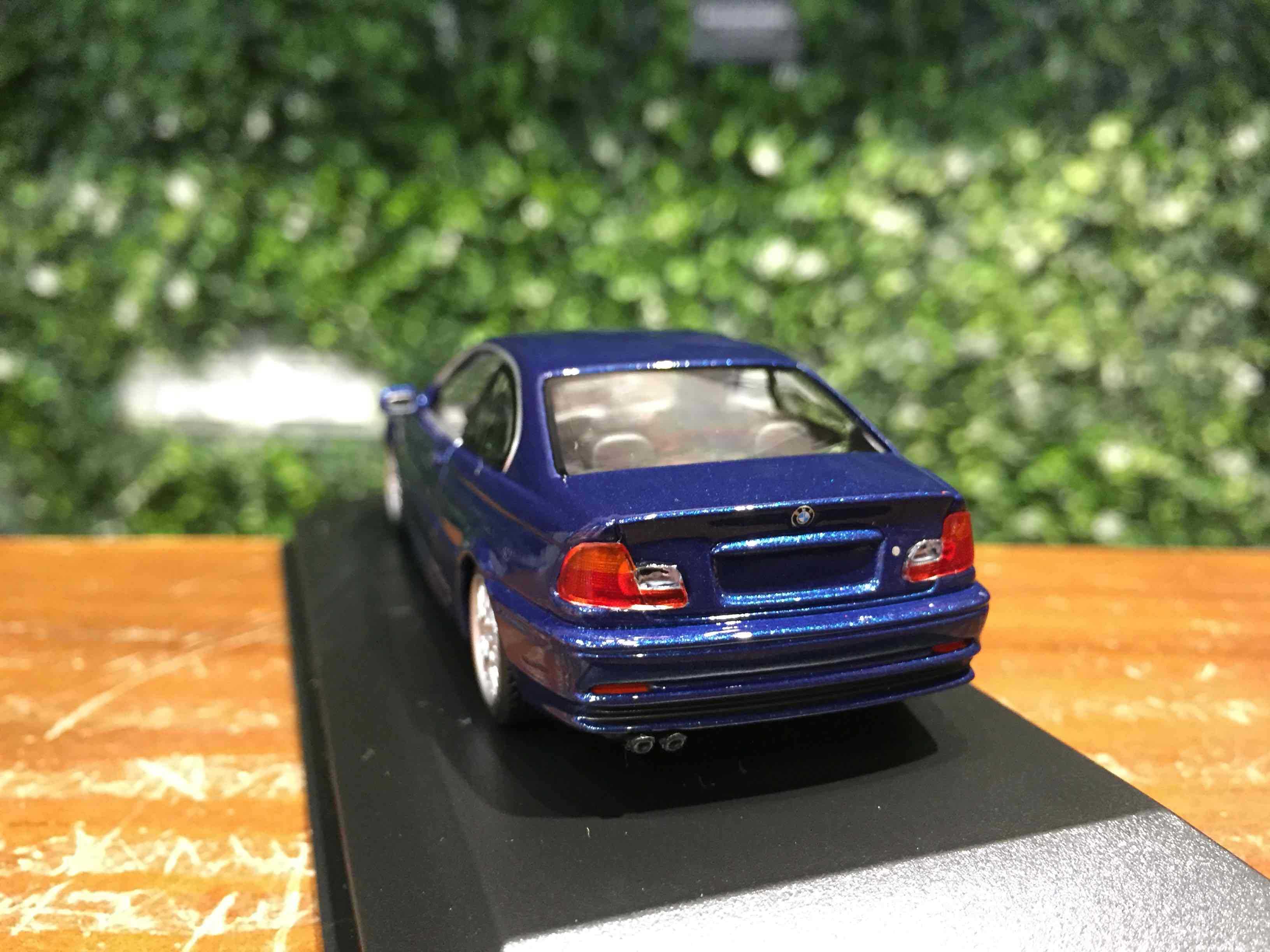 1/43 Minichamps BMW 3-Series (E46) 1999 Blue 940028321【MGM】