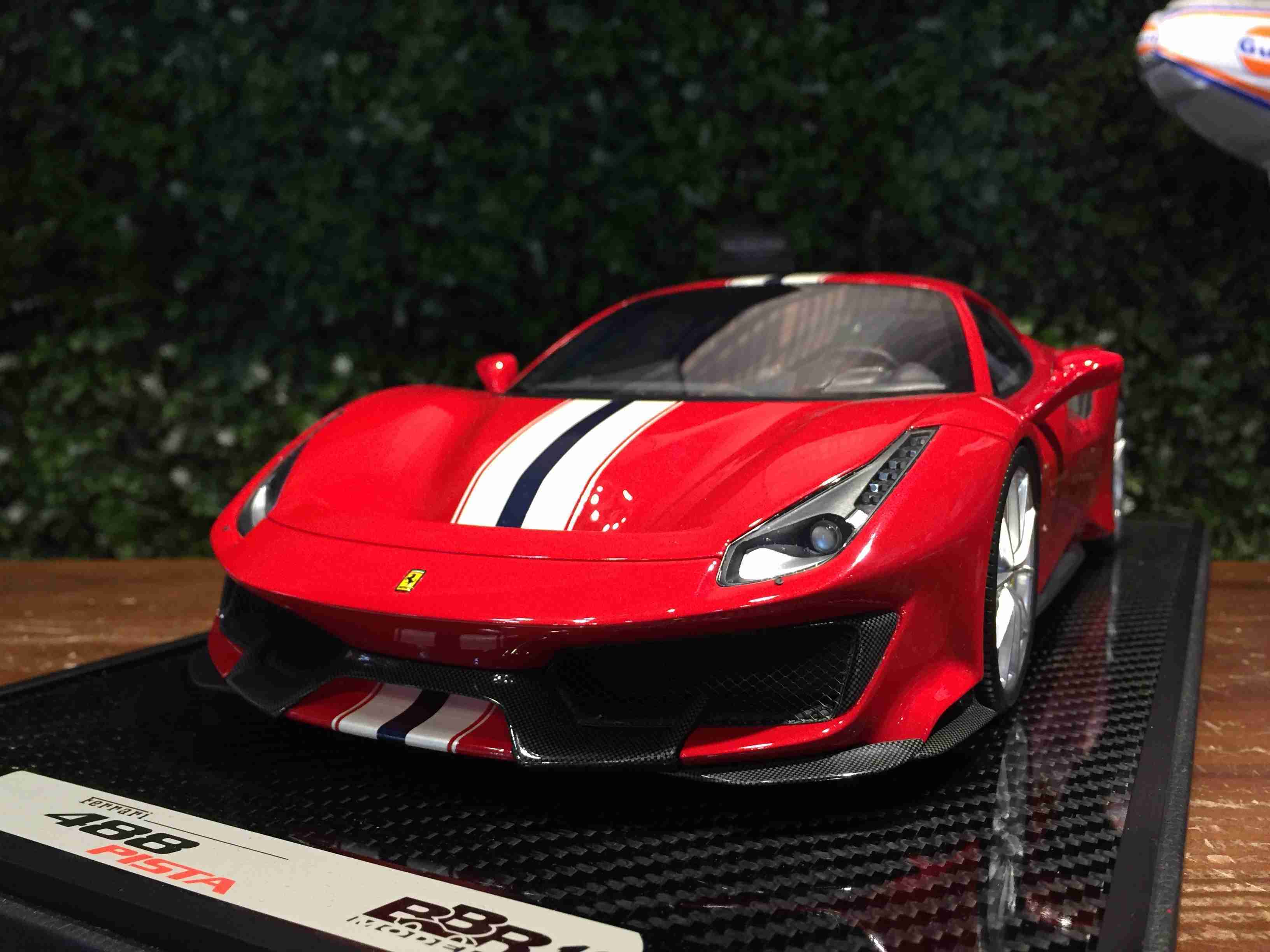 1/12 BBR Ferrari 488 Pista Rosso Corsa BBR1213A1【MGM】 - Max Gear