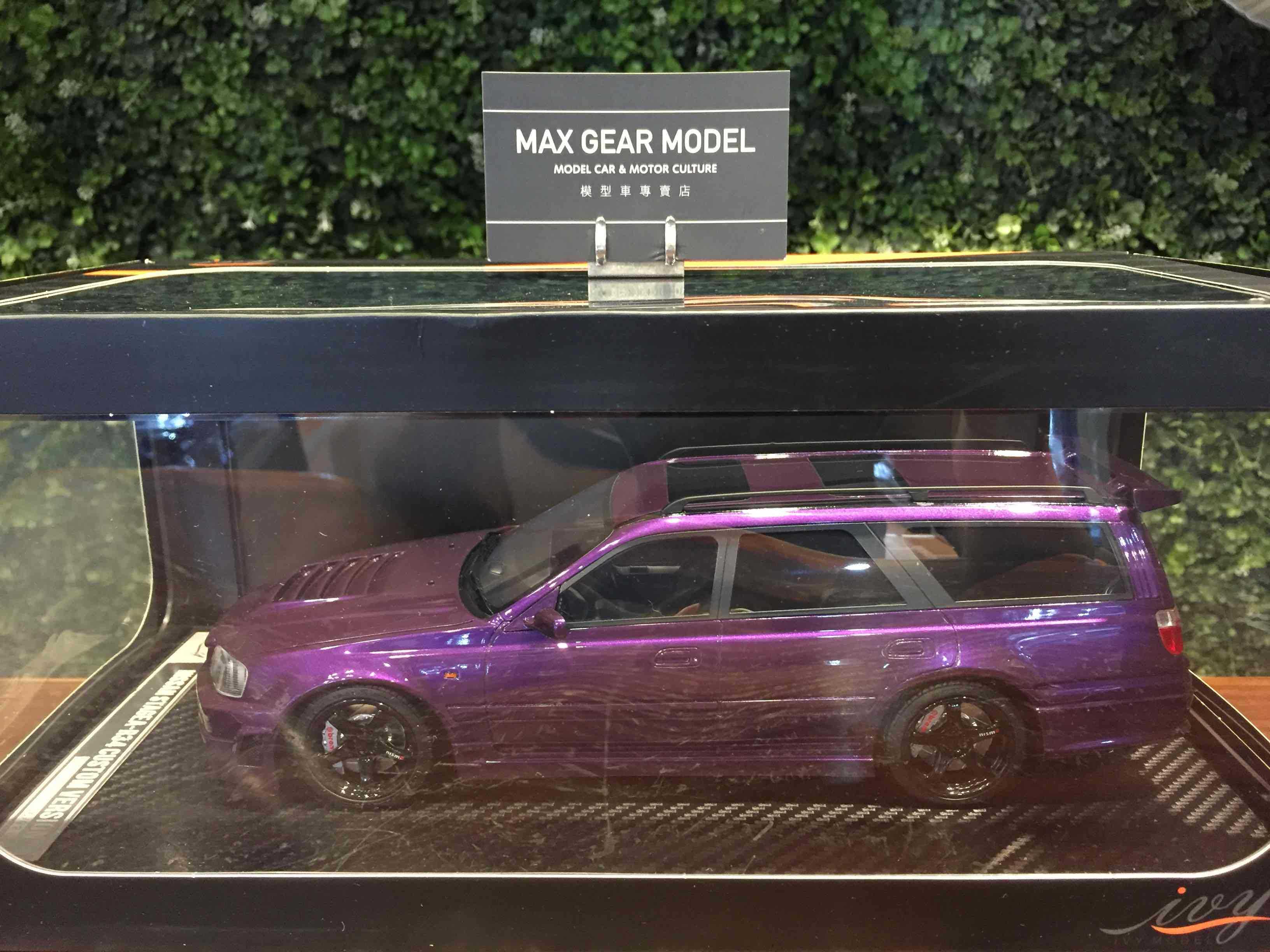 1/18 IVY Nissan Stagea GTR R34 Midnight Purple【MGM】