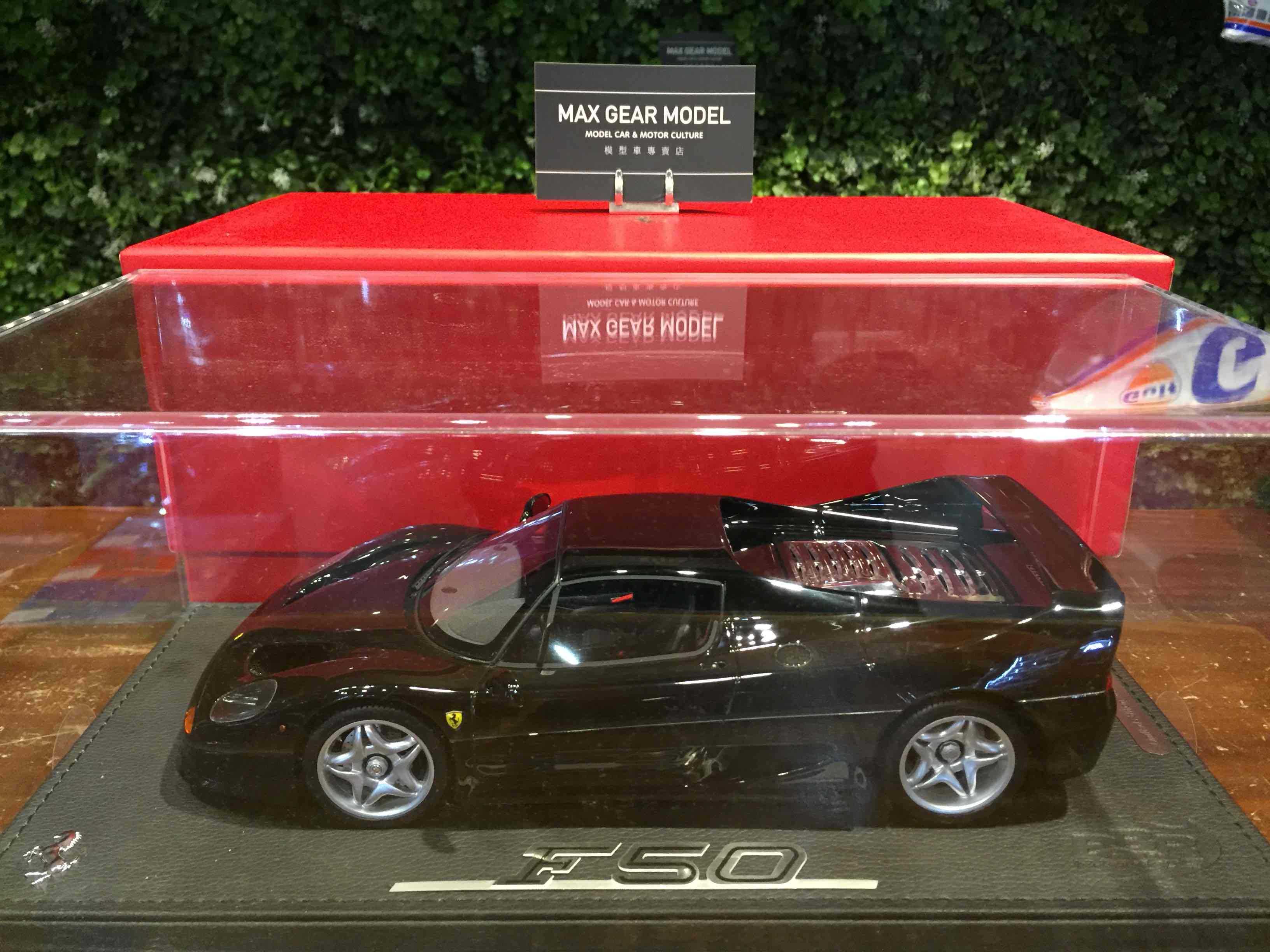 1/18 BBR Ferrari F50 Coupe 1995 Black P18189C【MGM】