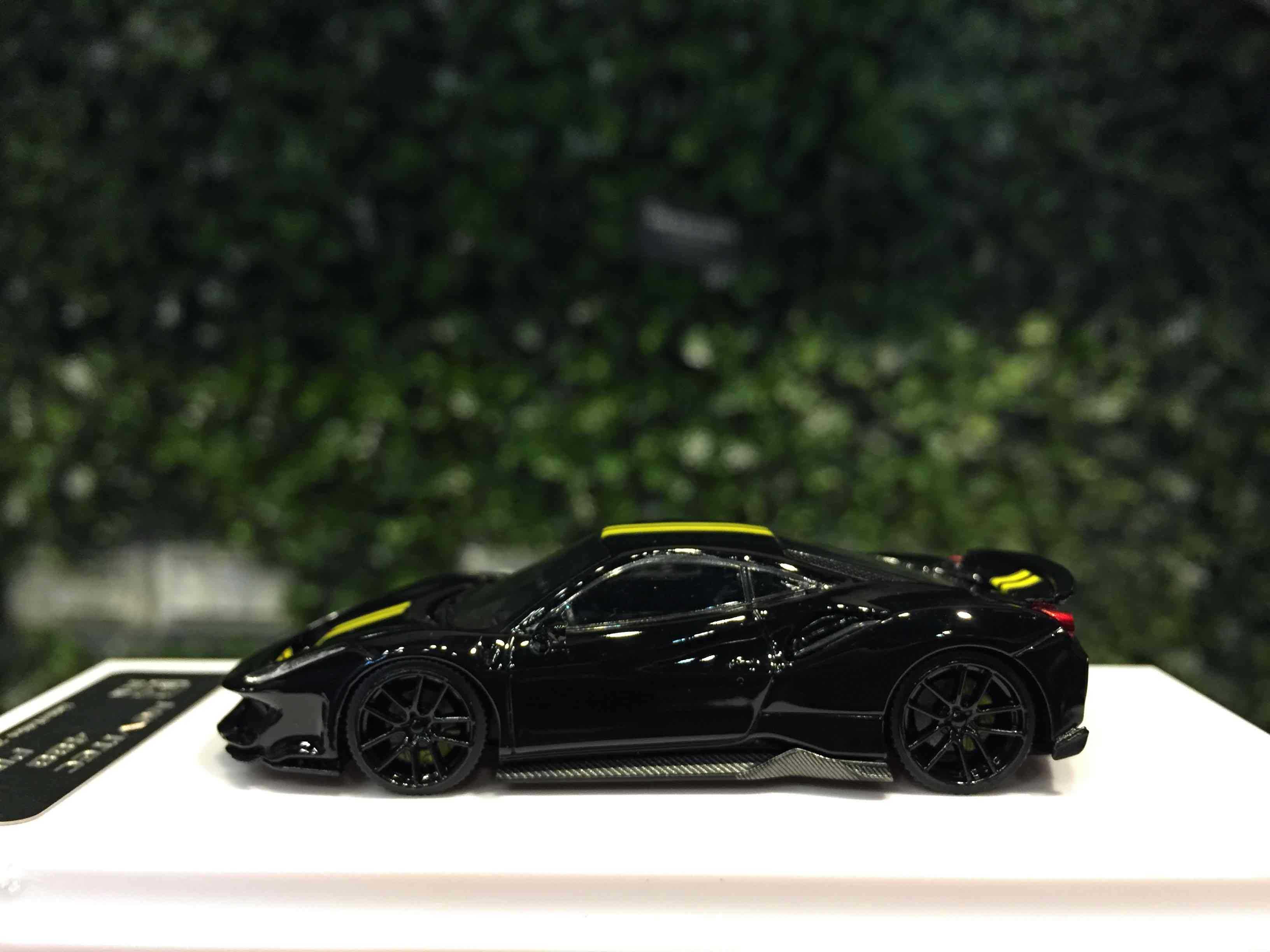 1/64 DCM Novitec Ferrari 488 Pista Black MET【MGM】