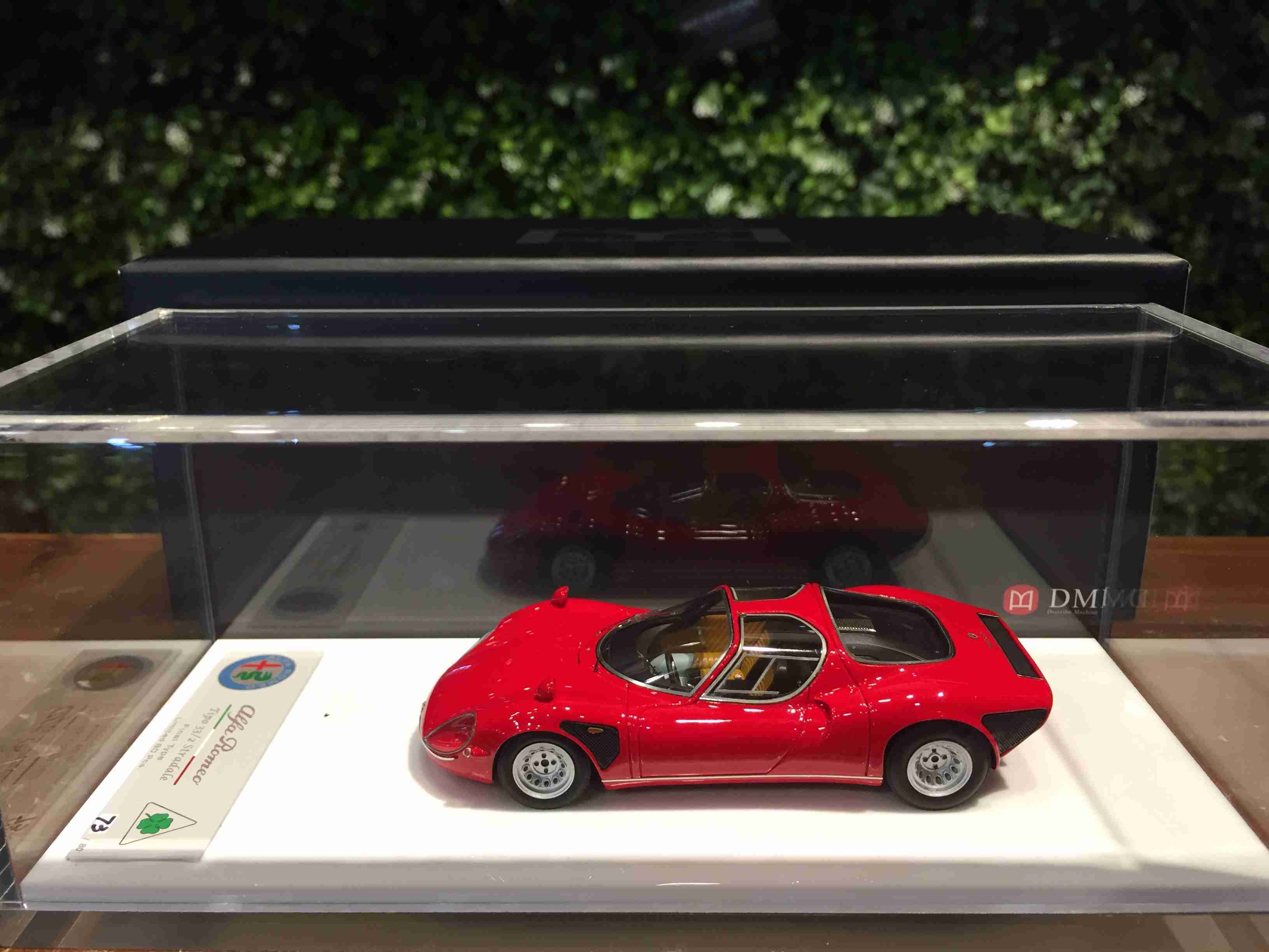 1/43 DMH Alfa Romeo Tipo 33 Stradale Final Type Rosso【MGM】