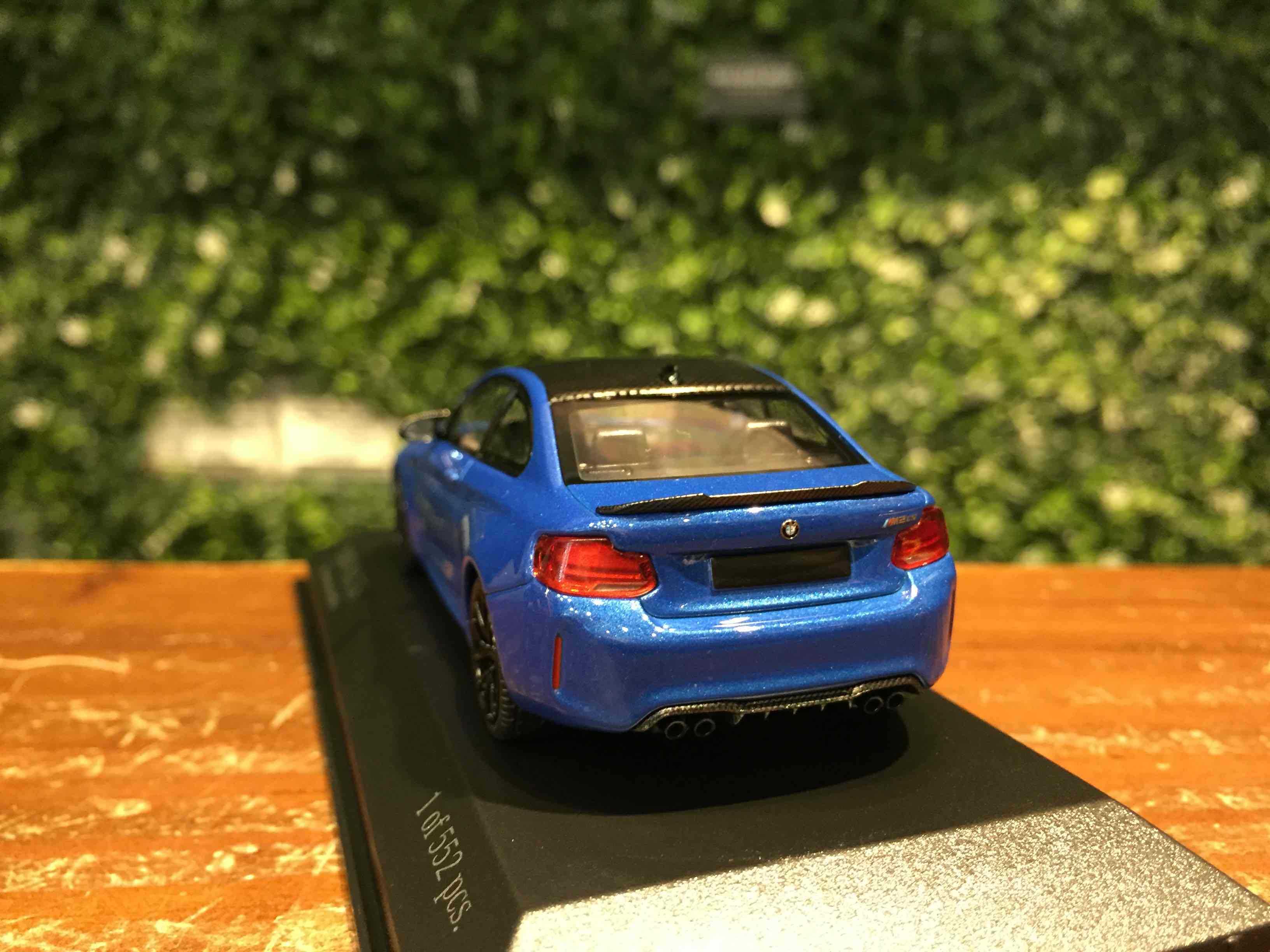 1/43 Minichamps BMW M2 CS 2020 Blue/Black 410021026【MGM】