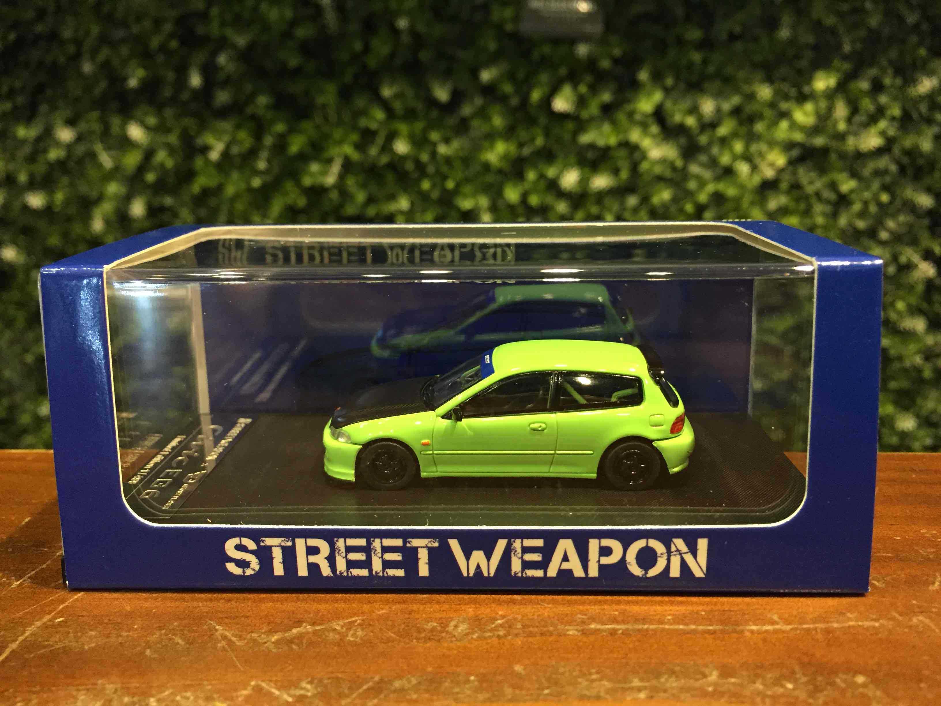1/64 StreetWeapon Honda Civic (EG6) Green【MGM】