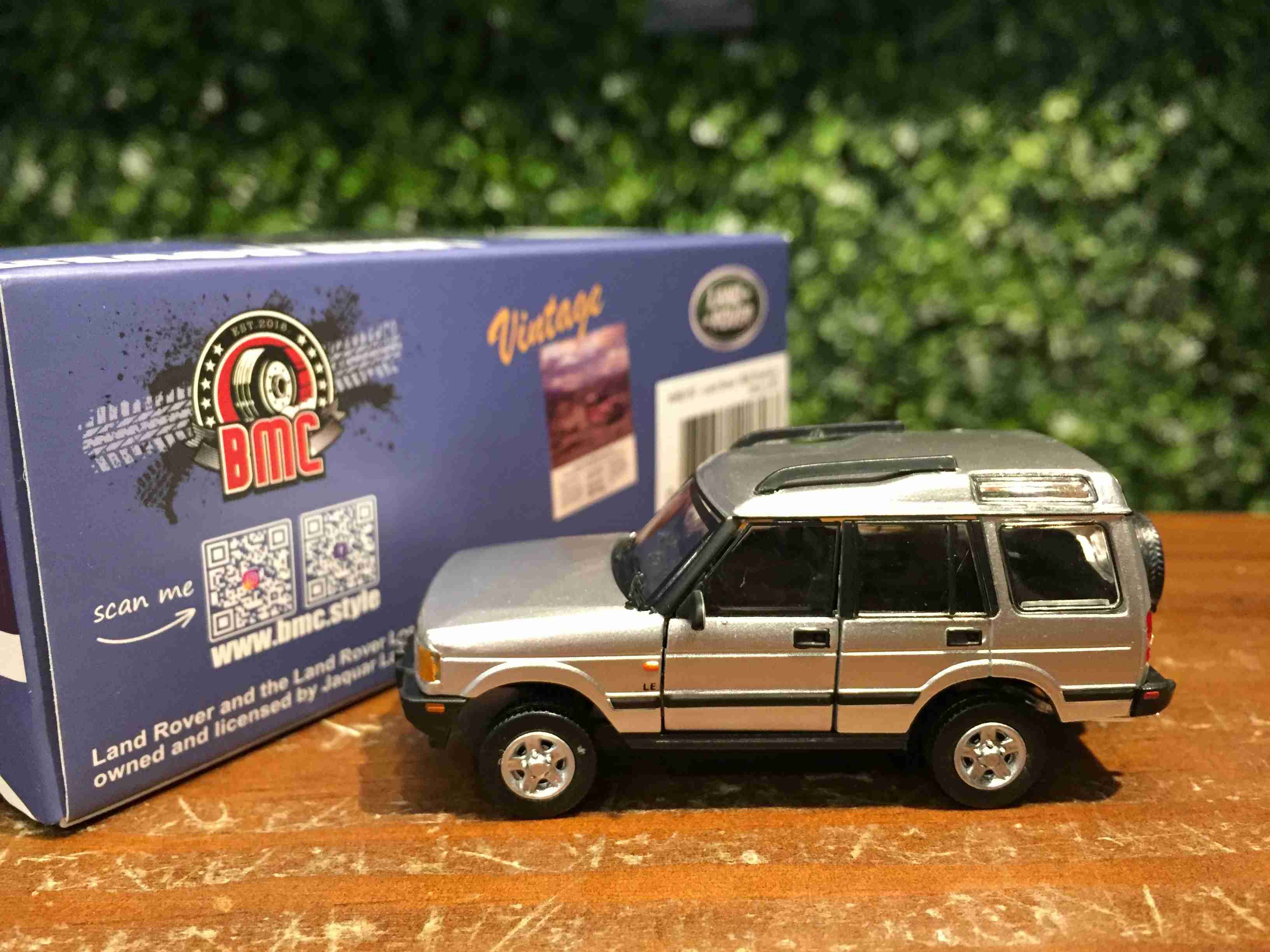 1/64 BM Creations Land Rover Discovery 1 Silver 64B0187【MGM】