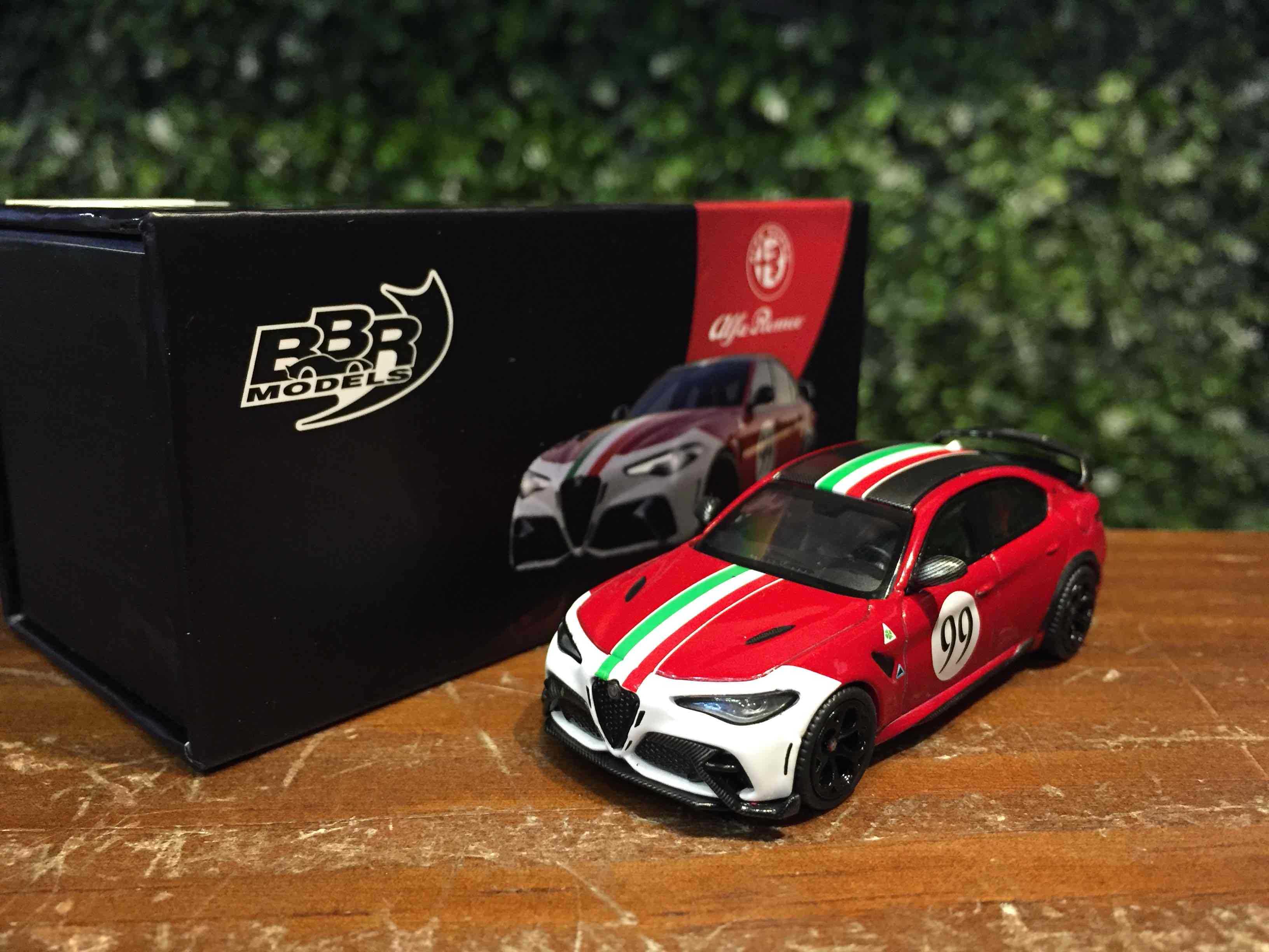 1/64 BBR Alfa Romeo Giulia GTAM #99 Centro BBRDIE6412【MGM】