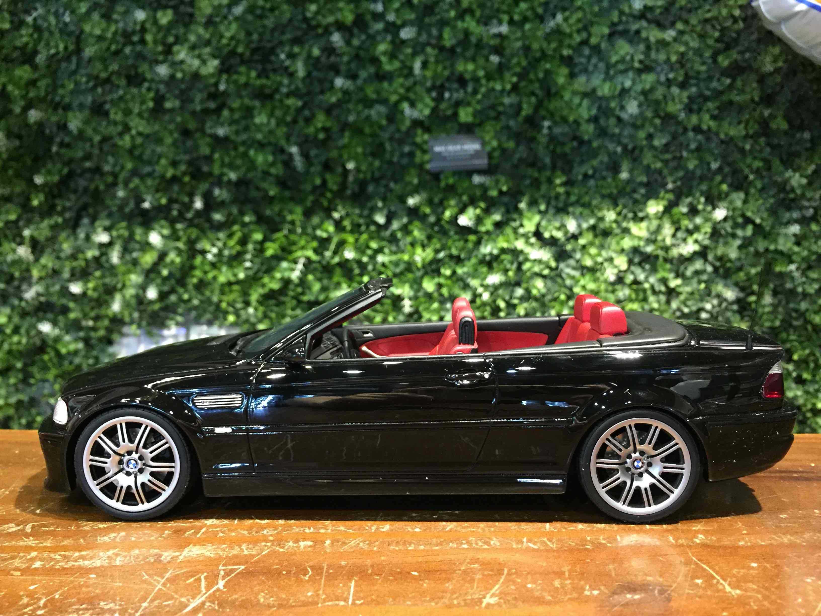 1/18 Otto BMW E46 M3 Convertible 2004 Black OT380【MGM】