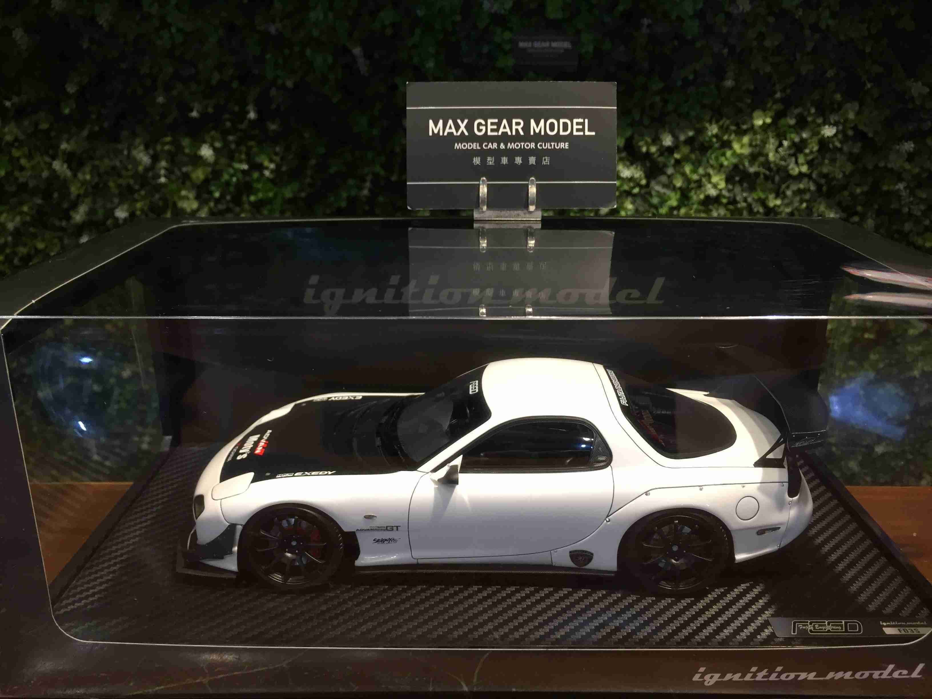 1/18 Ignition Model FEED RX-7 (FD3S) White IG2047【MGM】 - Max