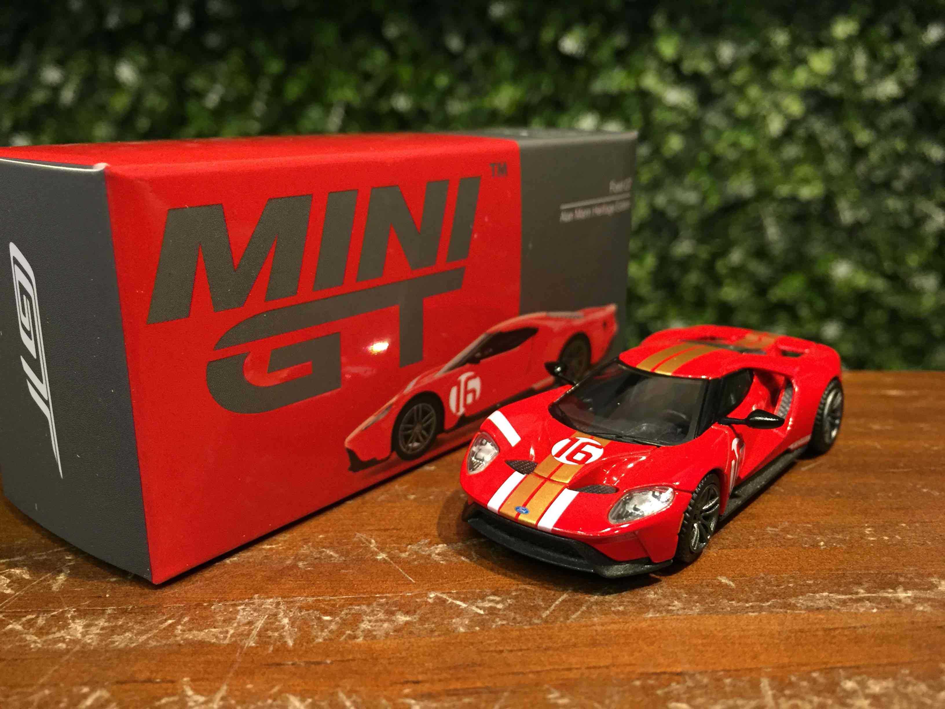 1/64 MiniGT Ford GT AlanMann Heritage Edition MGT00476L【MGM】