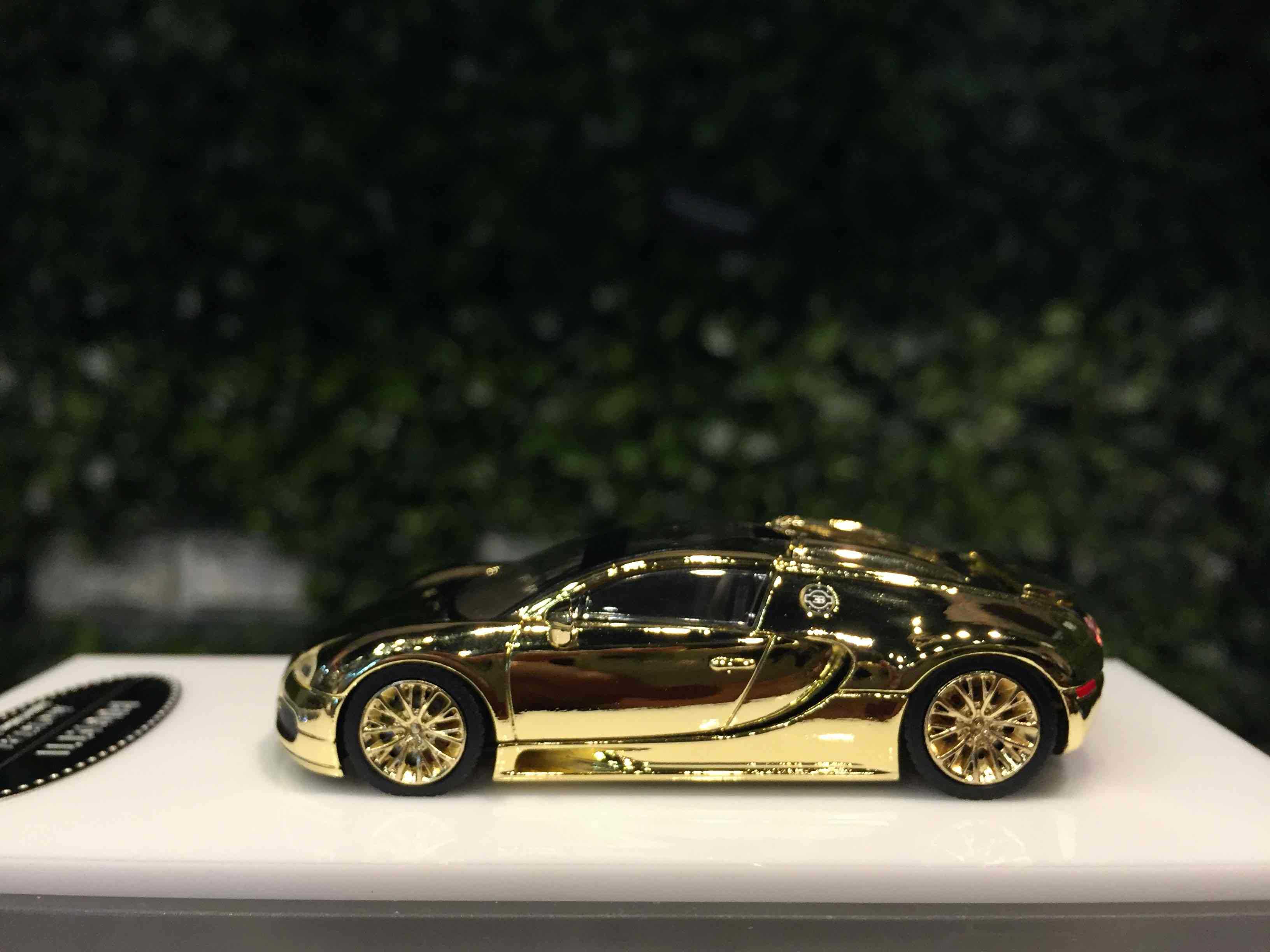 1/64 Mortal Bugatti Veyron Chrome Gold【MGM】