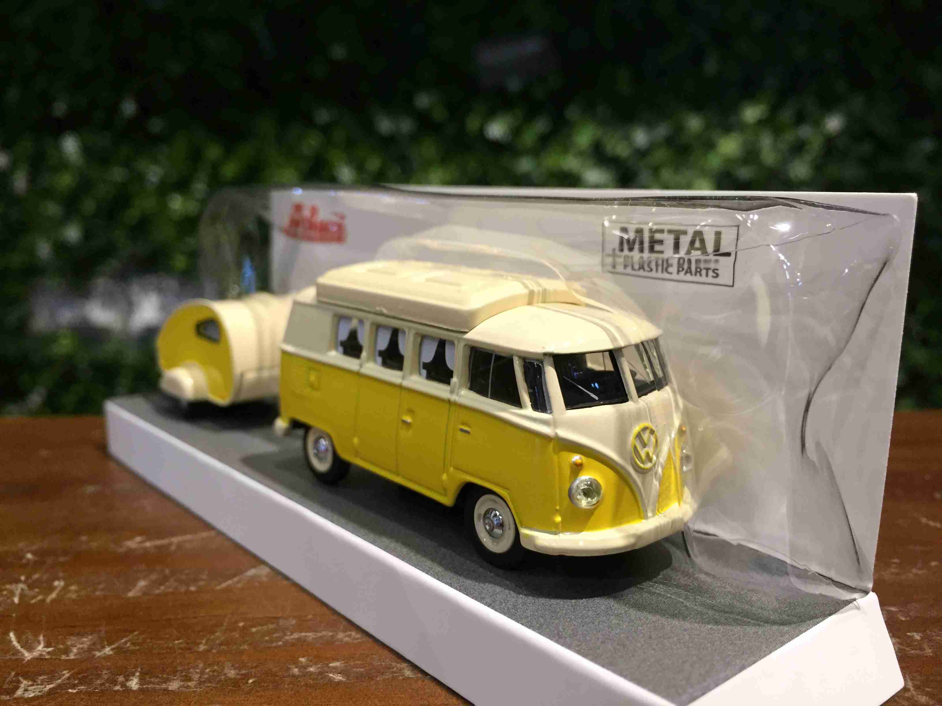 1/64 Schuco Volkswagen VW T1 with Trailer A452026700【MGM】