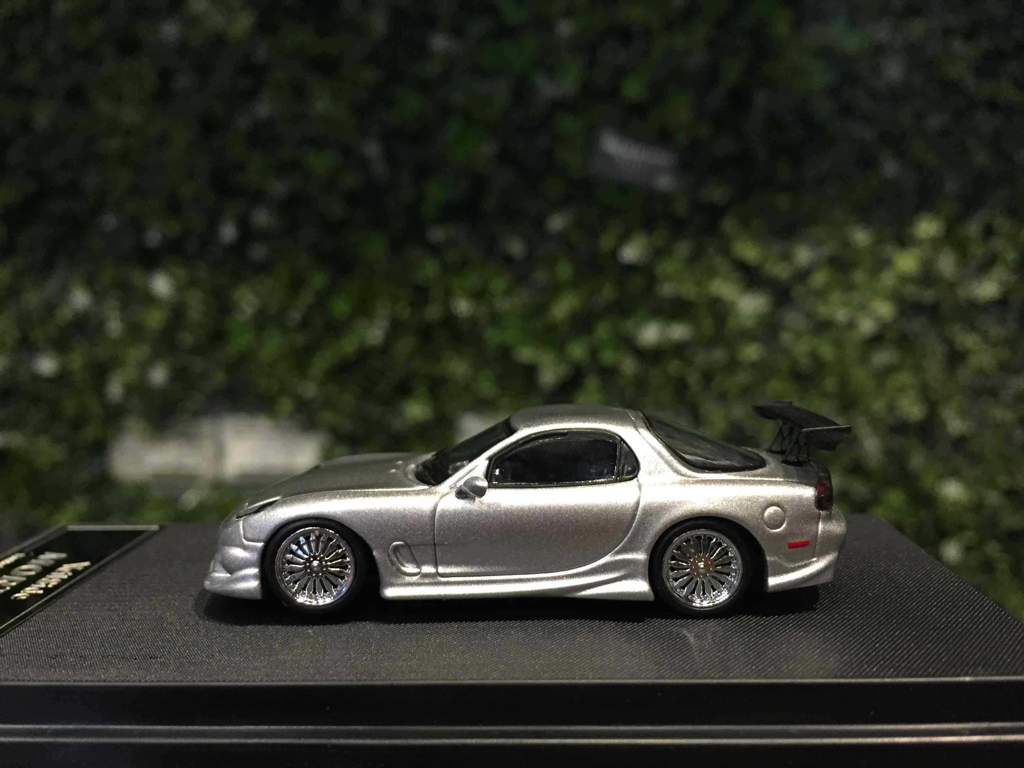 1/64 Mortal Veilside Fortune 7 Mazda RX-7 Silver【MGM】