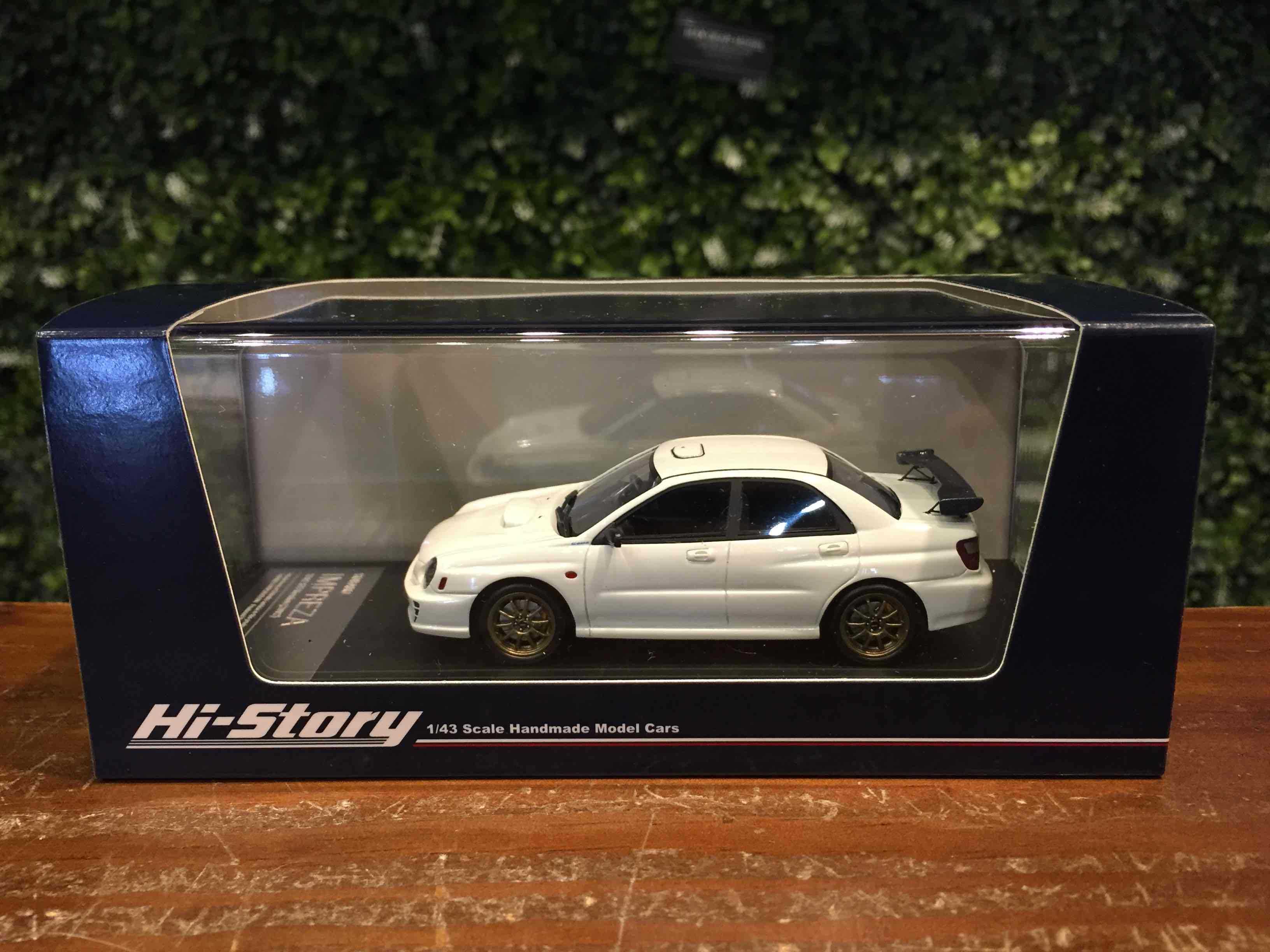 1/43 Hi-Story Subaru Impreza S202 STI 2002 HS402WH【MGM】