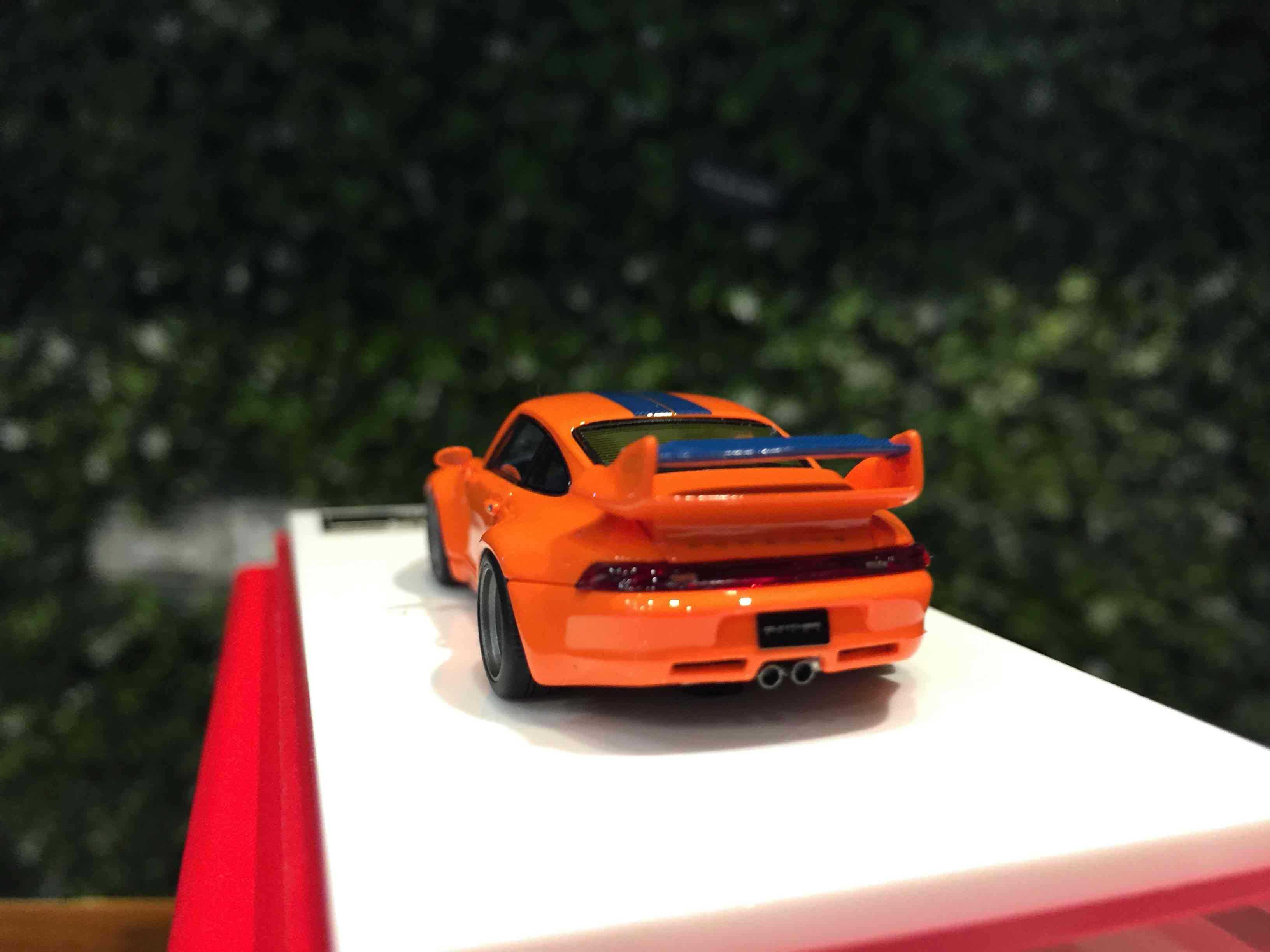 1/64 SCM Gunther Werks 400R Porsche 993 Orange SCM02W2【MGM】