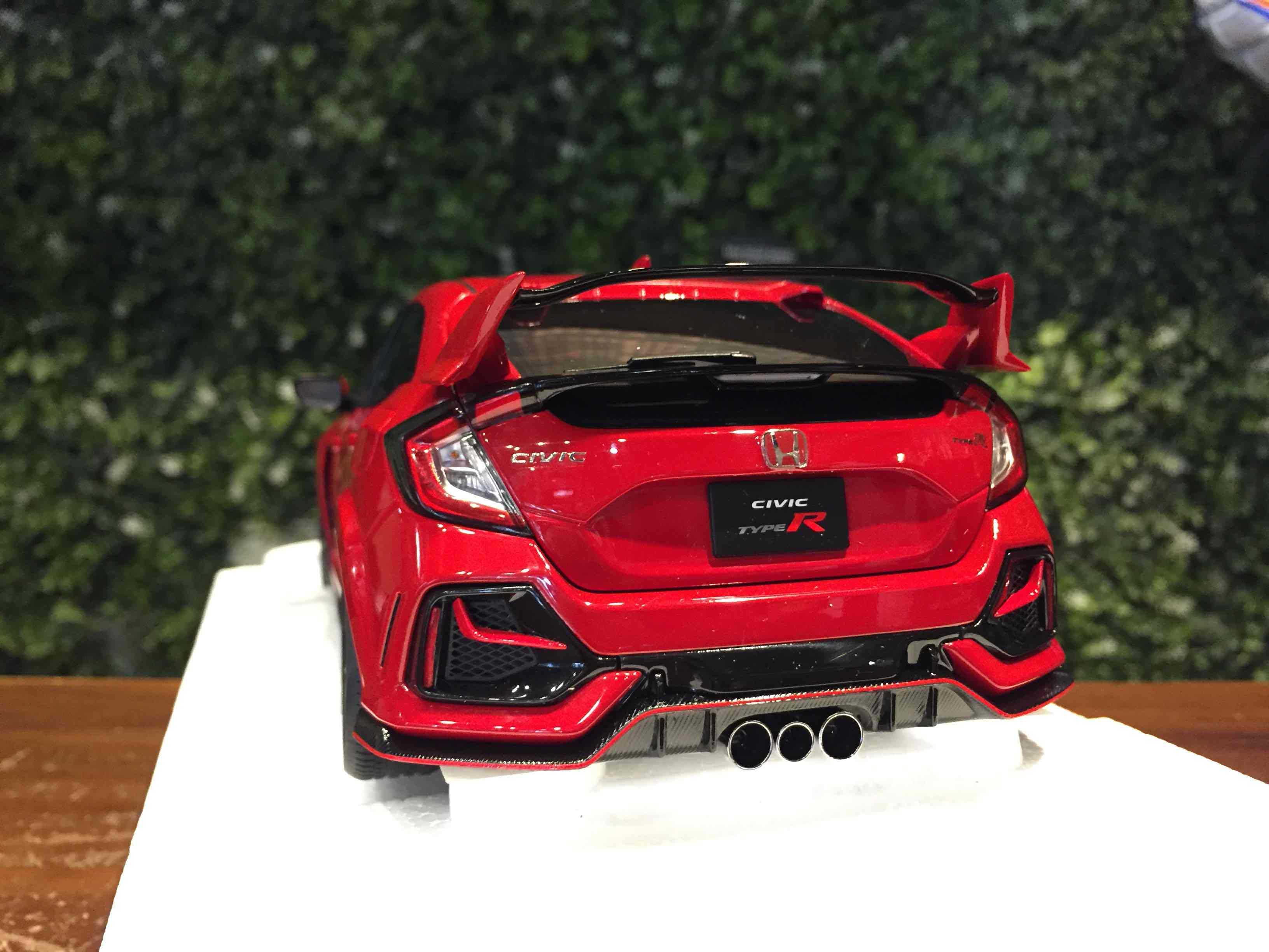 1/18 AUTOart Honda Civic Type R (FK8) 2021 Red 73223【MGM】