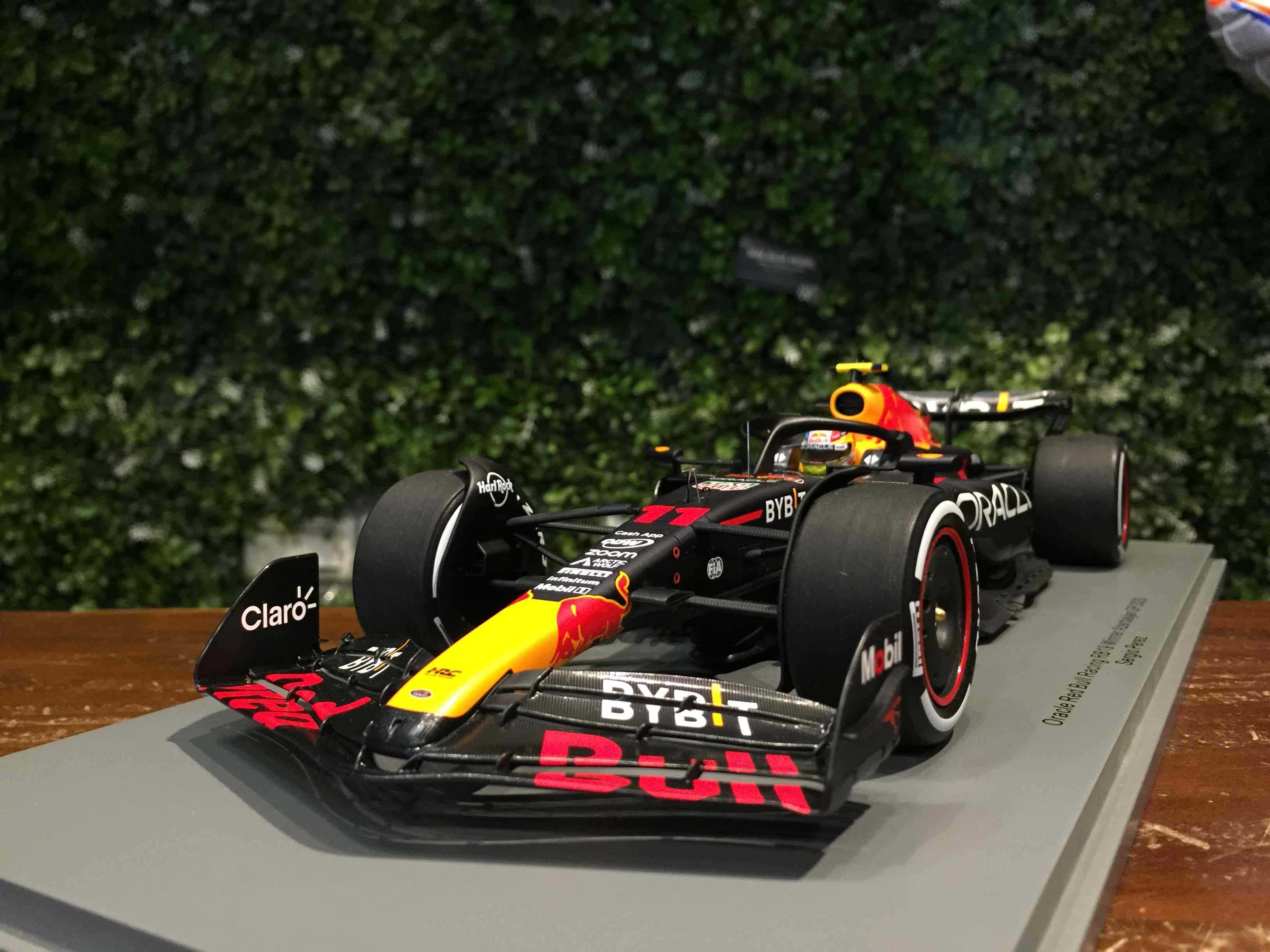 1/18 Spark Red Bull RB19 Sergio Perez Winner 18S897【MGM】