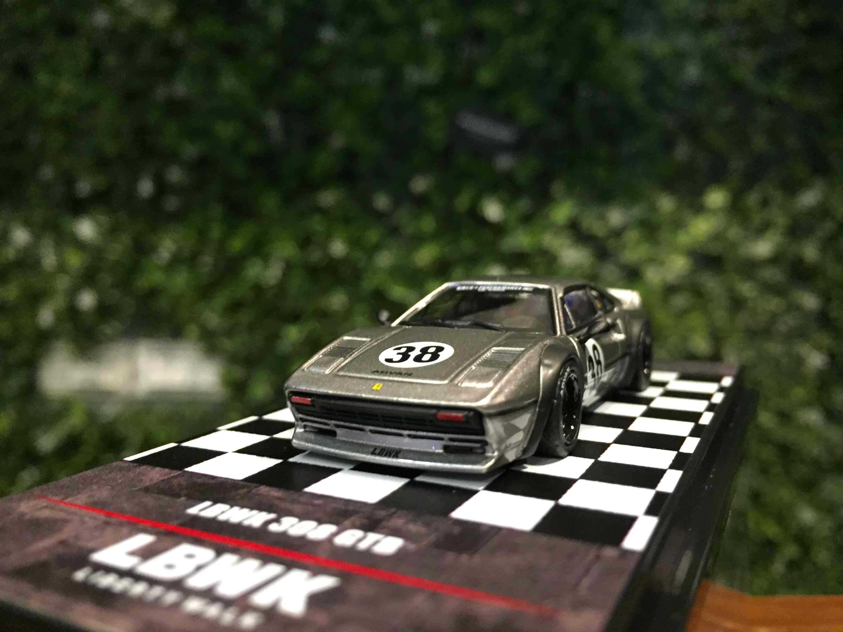 1/64 Inno LBWK Ferrari 308 GTB Grey IN64LBWK308GREY【MGM】 - Max Gear ...