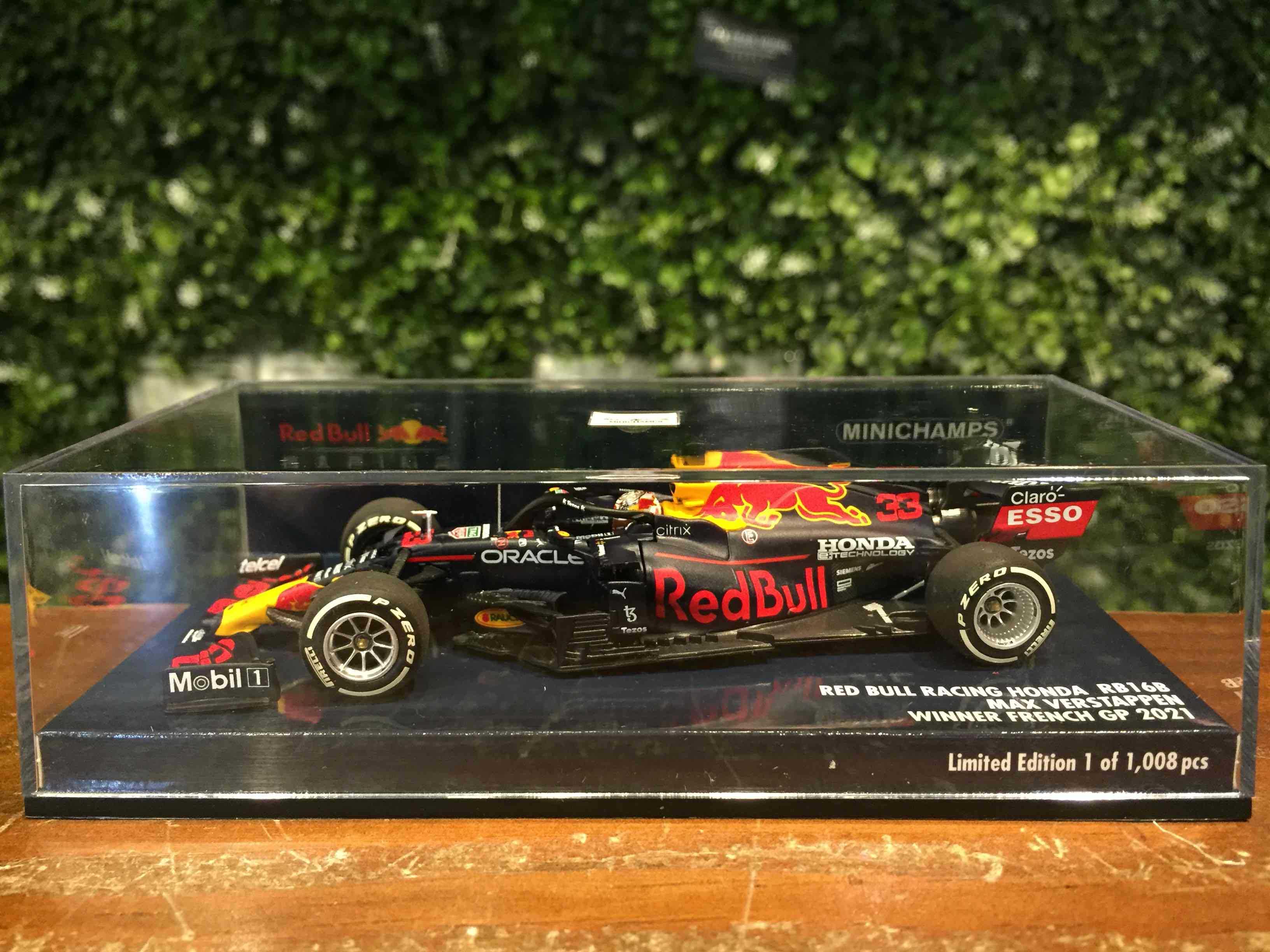 1/43 Minichamps RedBull RB16B Max Verstappen 410210833【MGM】