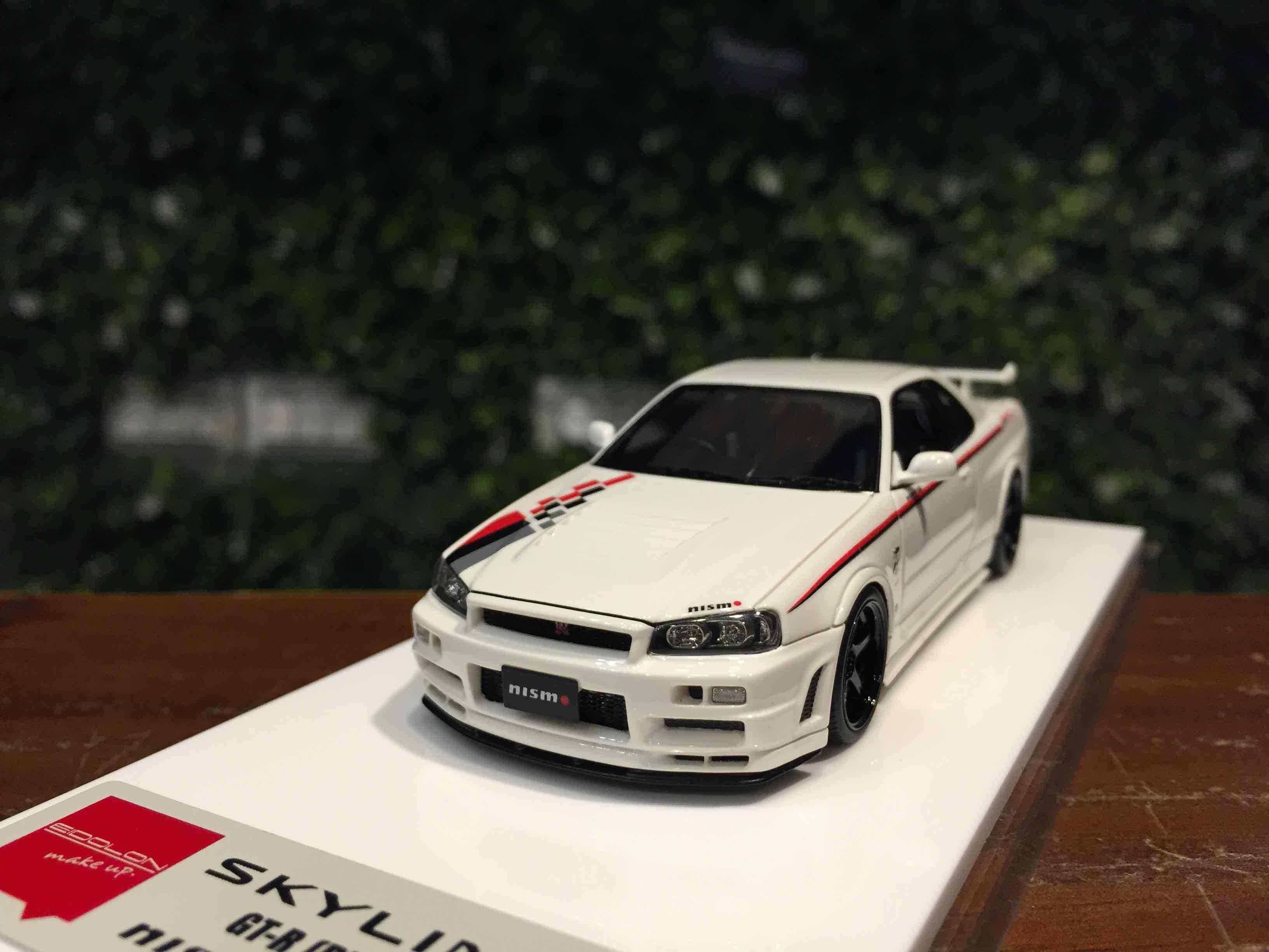 KYOSHO Museum Collection スカイラインGT-R 1/43 1/43 MakeUp Nissan Skyline GT-R R34 NISMO R-tune EM436E【MGM