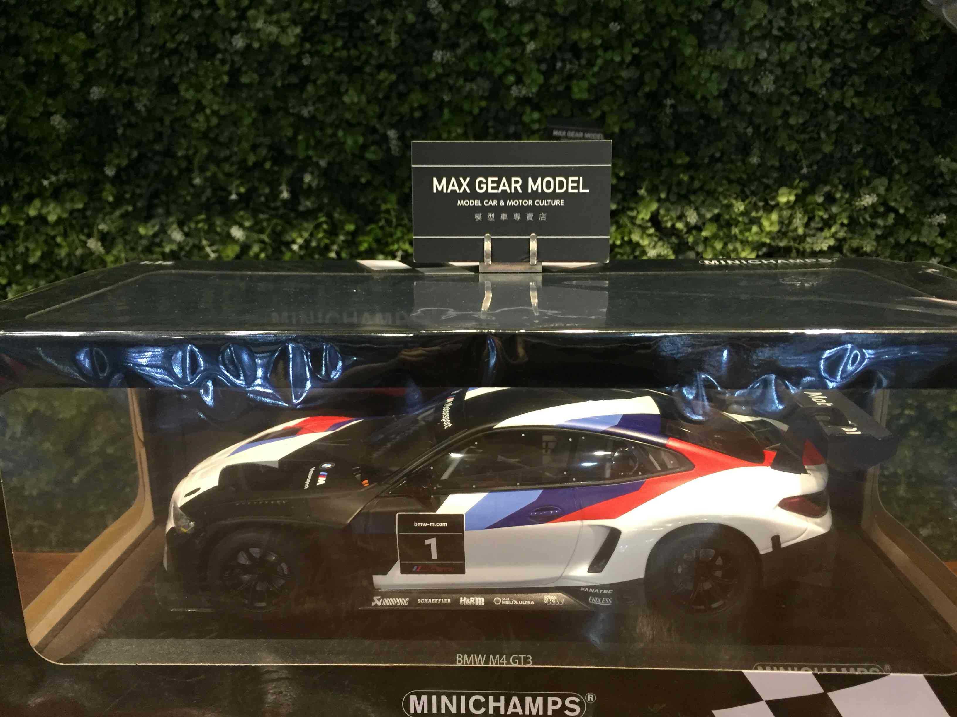 1/18 Minichamps BMW M4 GT3 2021 Presentation 155212000【MGM】