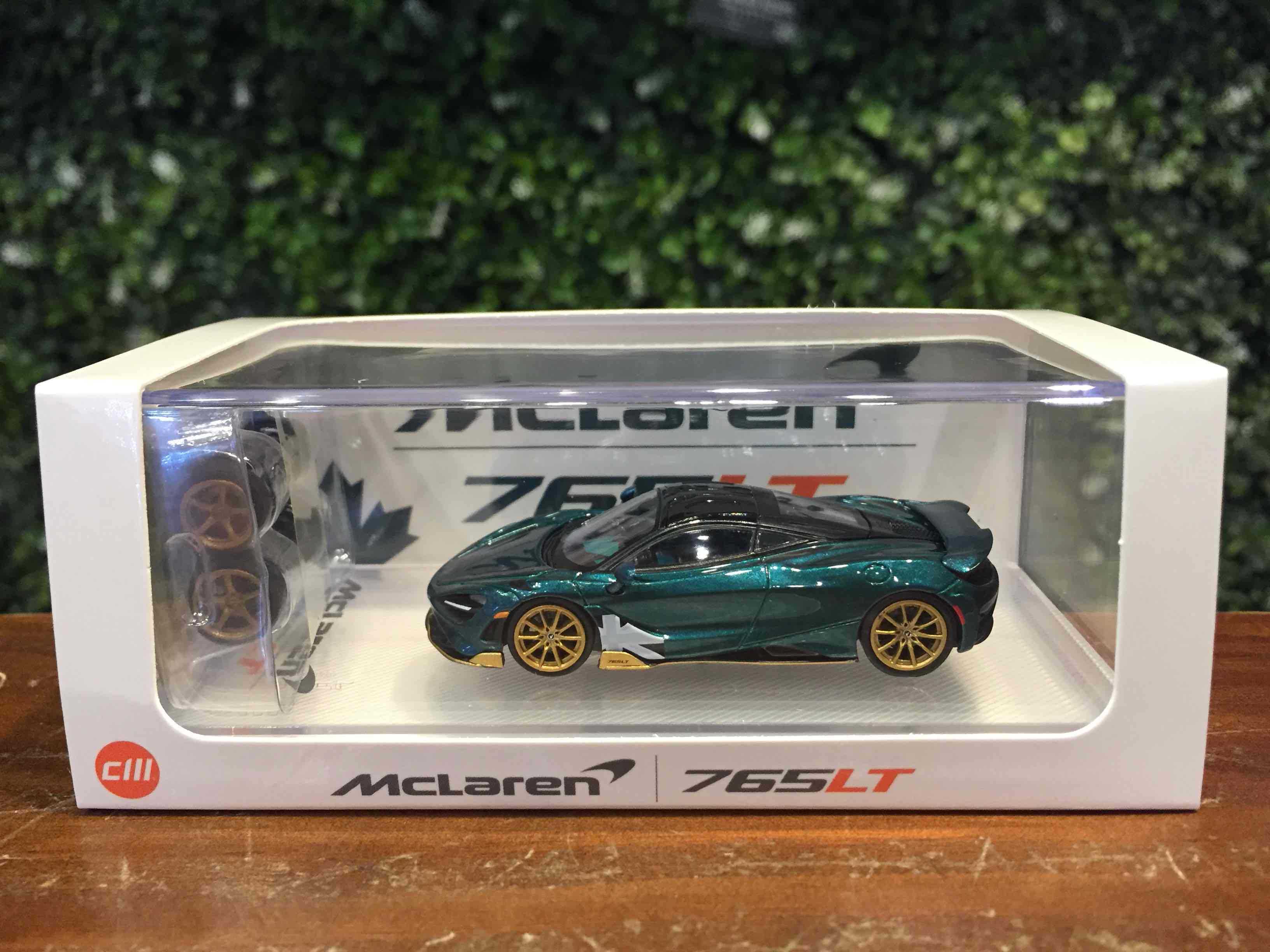 1/64 CM-Model McLaren 765LT Green MET CM64765LT17【MGM】