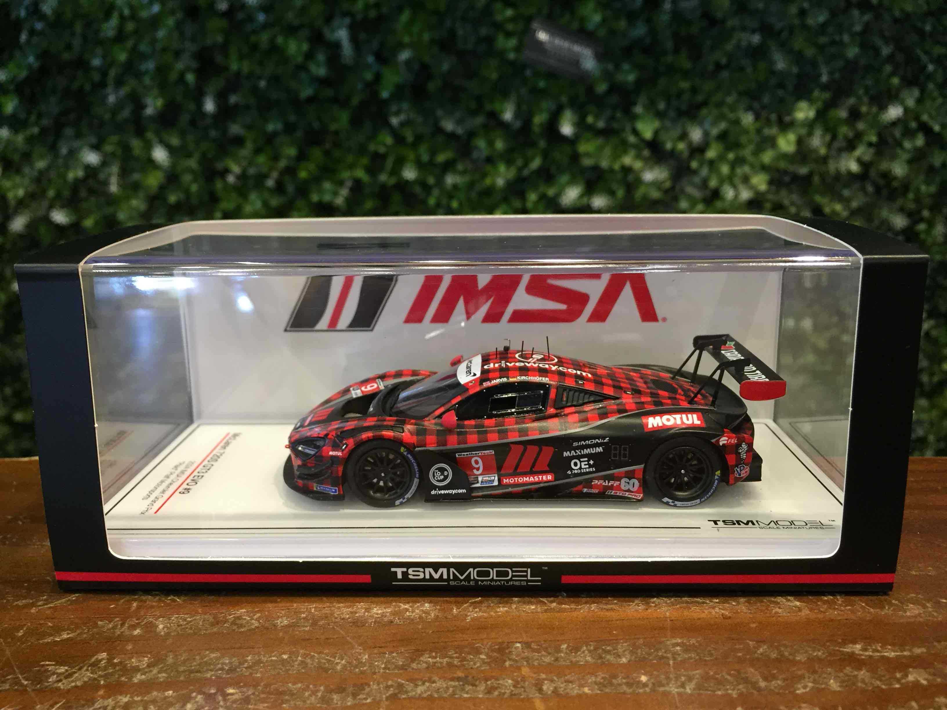 1/43 TSM McLaren 720 GT3 EVO #9 2024 IMSA GP TSM430827【MGM】