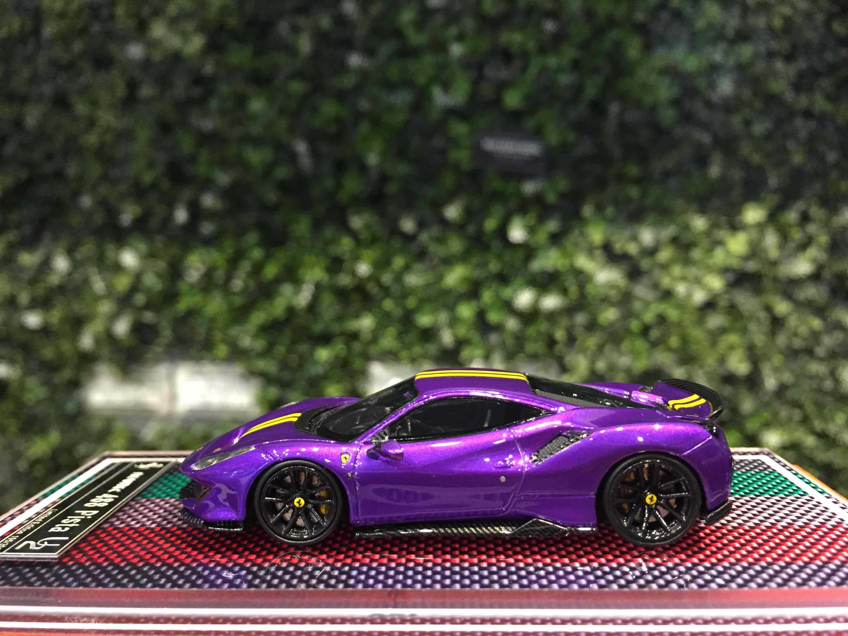 1/64 U2 Novitec Ferrari 488 Pista Purple【MGM】