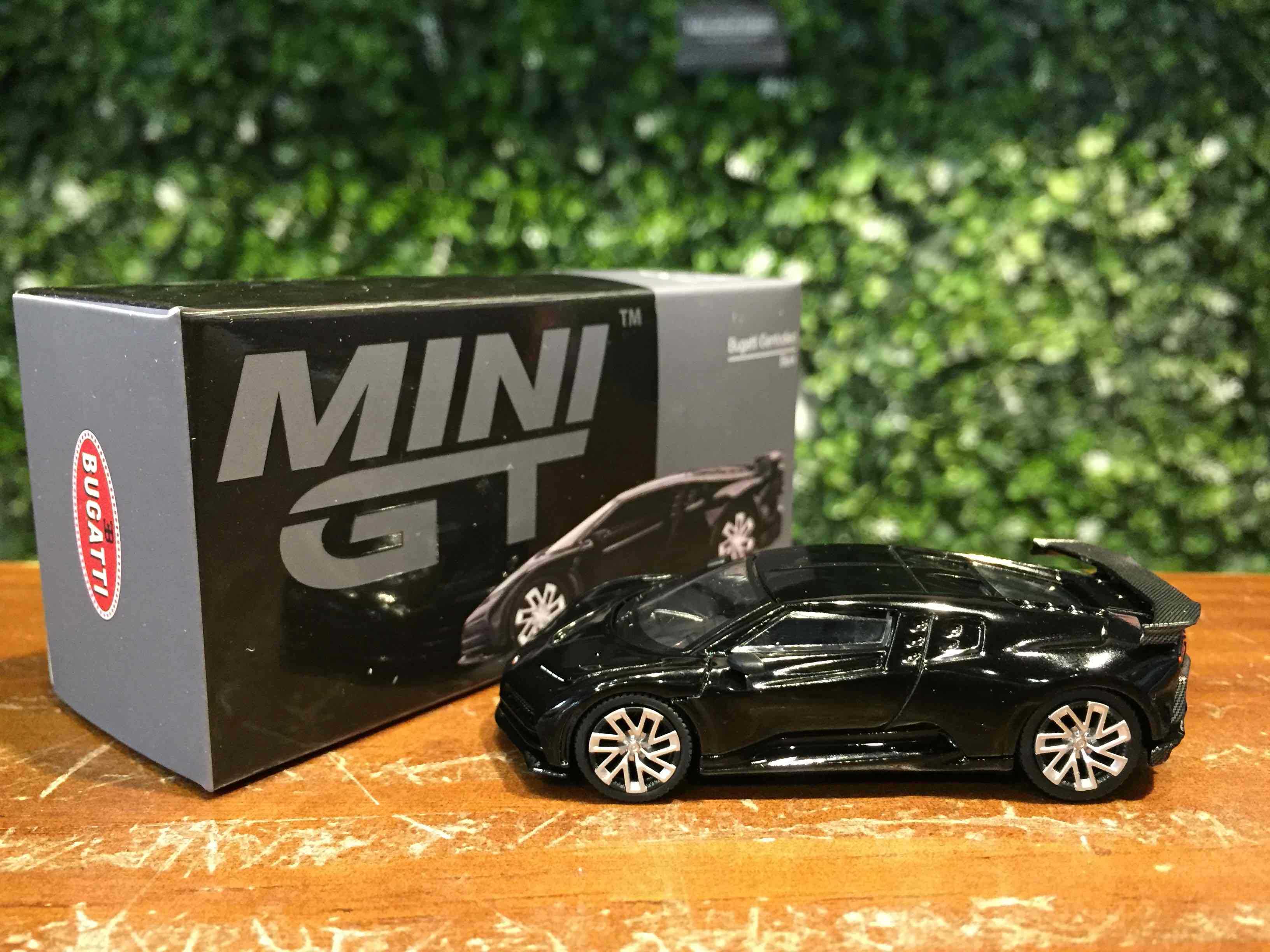 1/64 MiniGT Bugatti Centodieci Black MGT00466L【MGM】