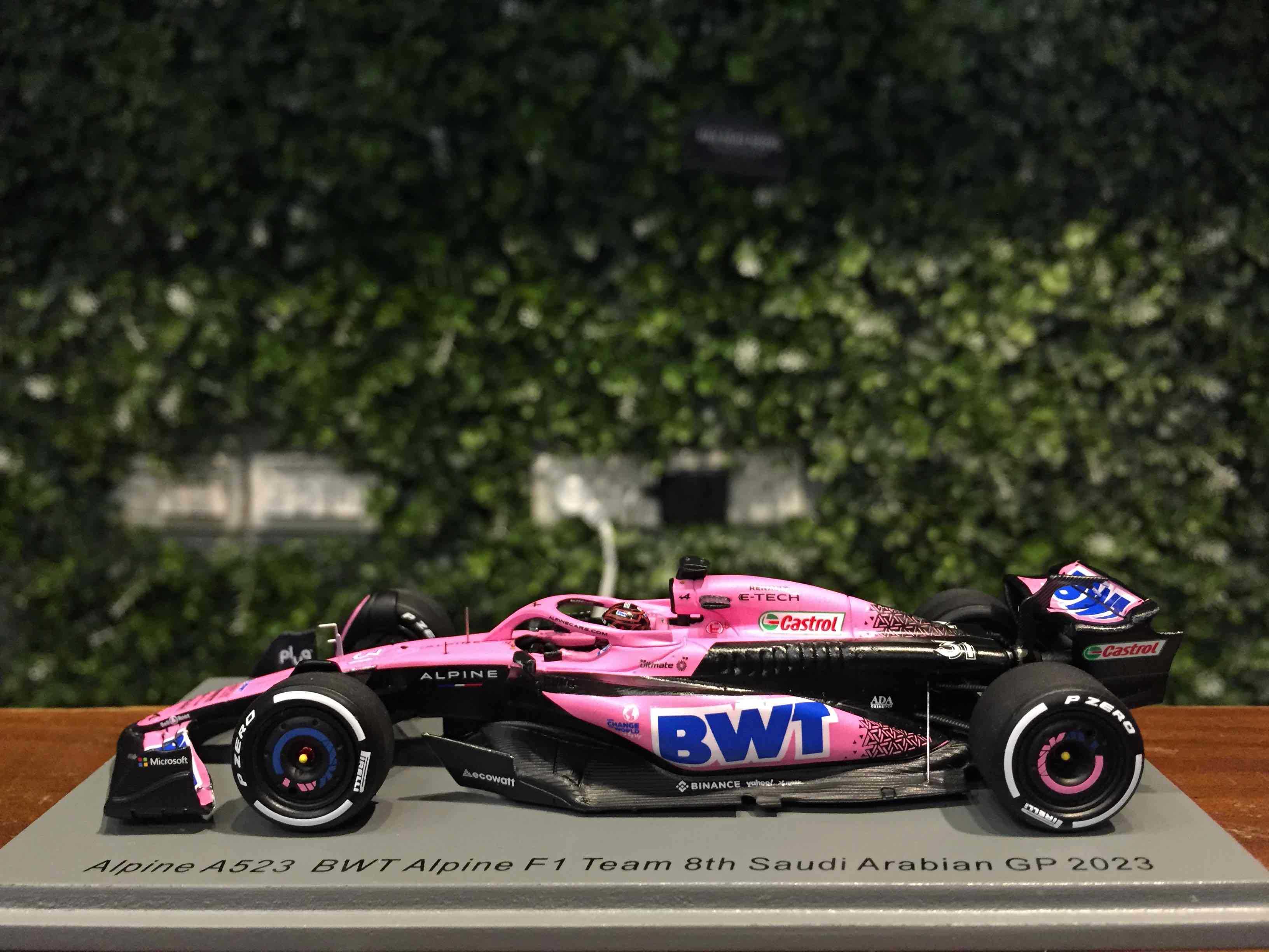 1/43 Spark Alpine A523 Esteban Ocon 8th GP 2023 S8568【MGM】